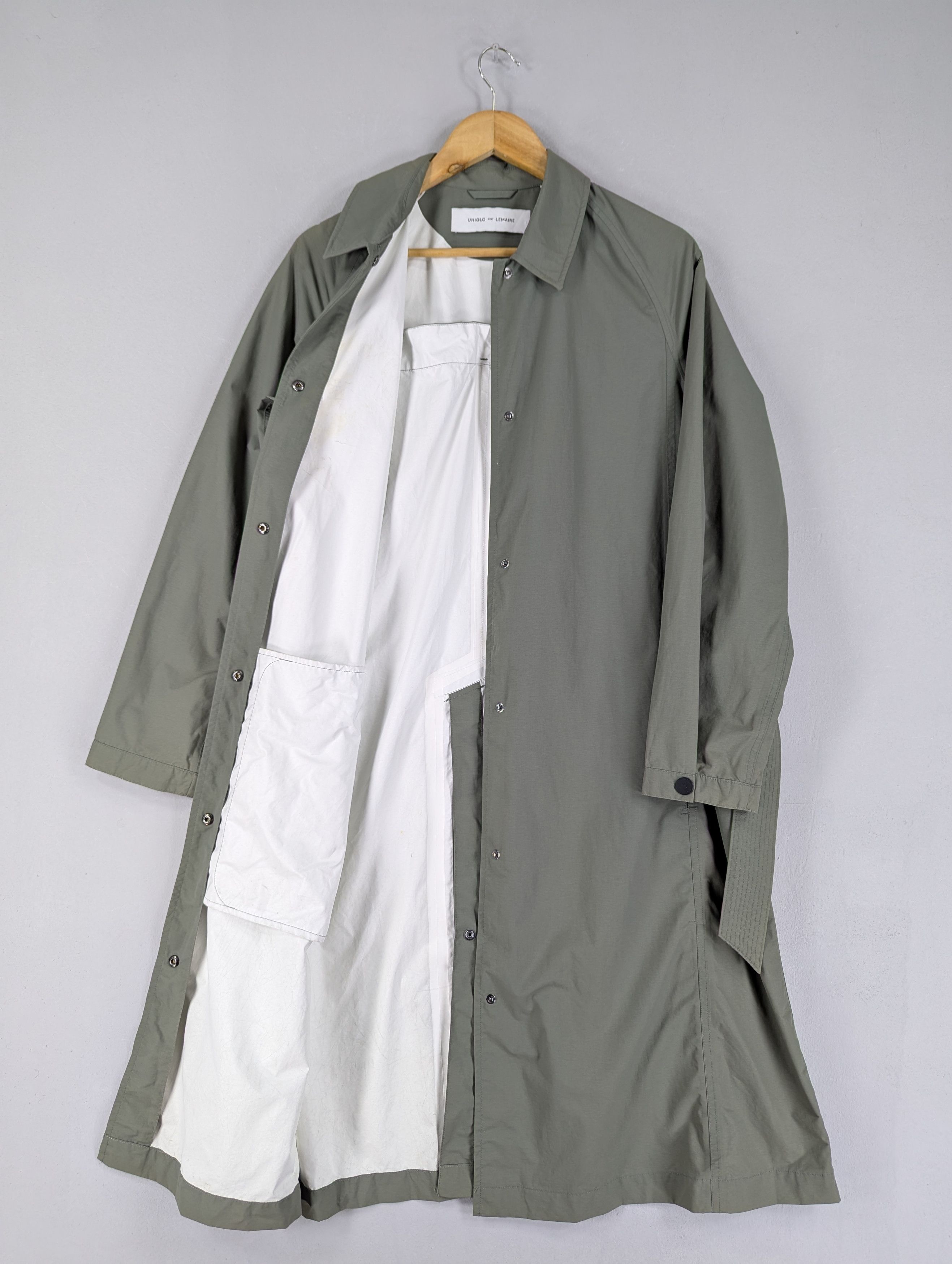 Christophe Lemaire Uniqlo And Lemaire Waterproof Trenchcoat Jacket Size US M / EU 48-50 / 2 - 10 Thumbnail