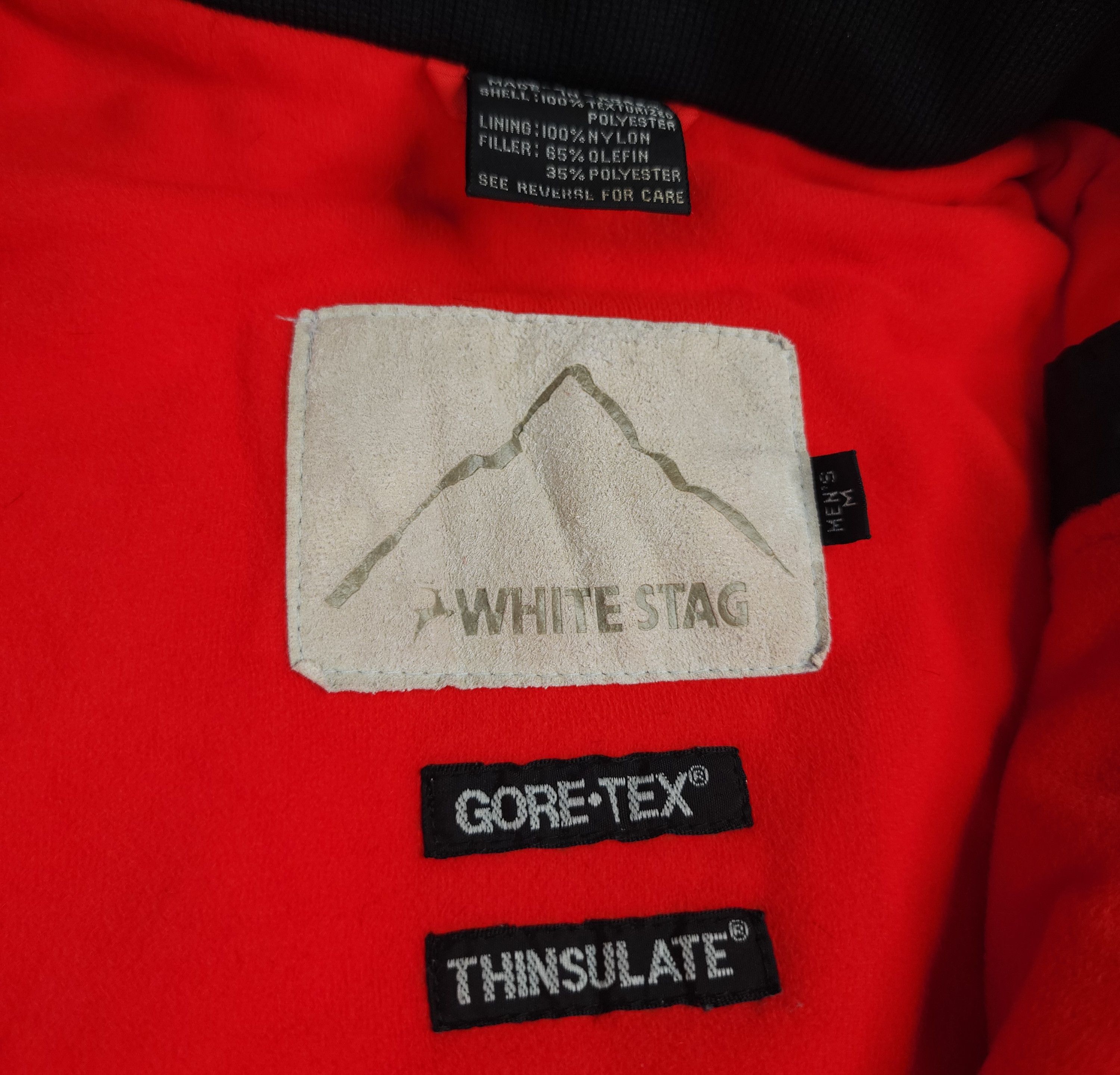Vintage Vintage White stag Gore-Tex red anorak jacket Size US XL / EU 56 / 4 - 7 Thumbnail