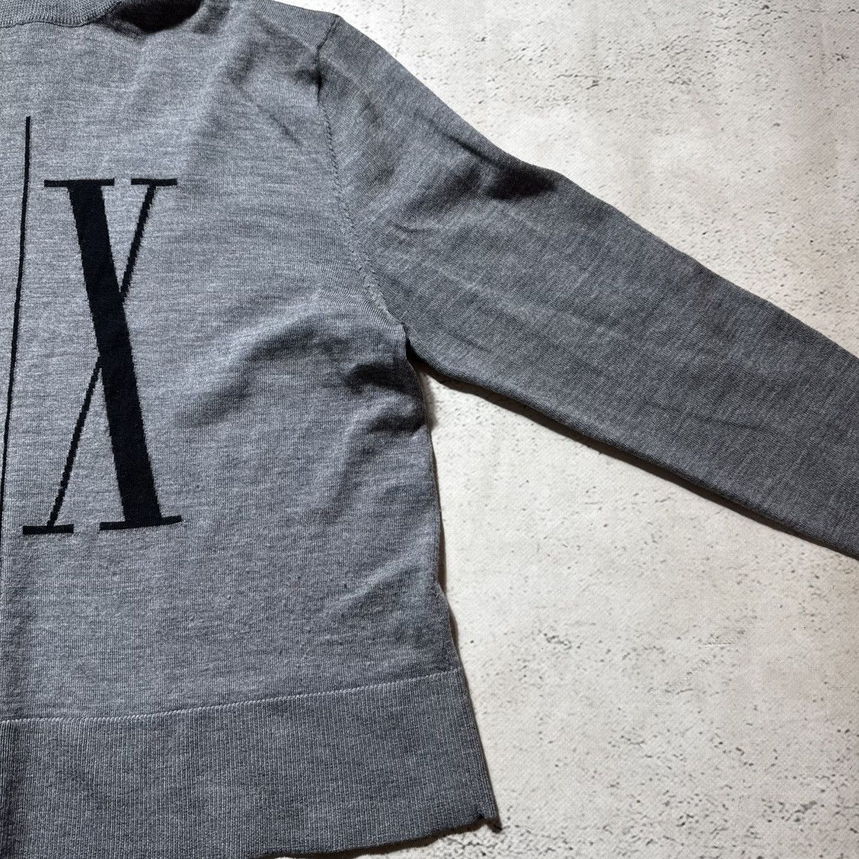 Armani Exchange lux armani exchange icon women light sweater with big logo Size US M / EU 48-50 / 2 - 5 Thumbnail