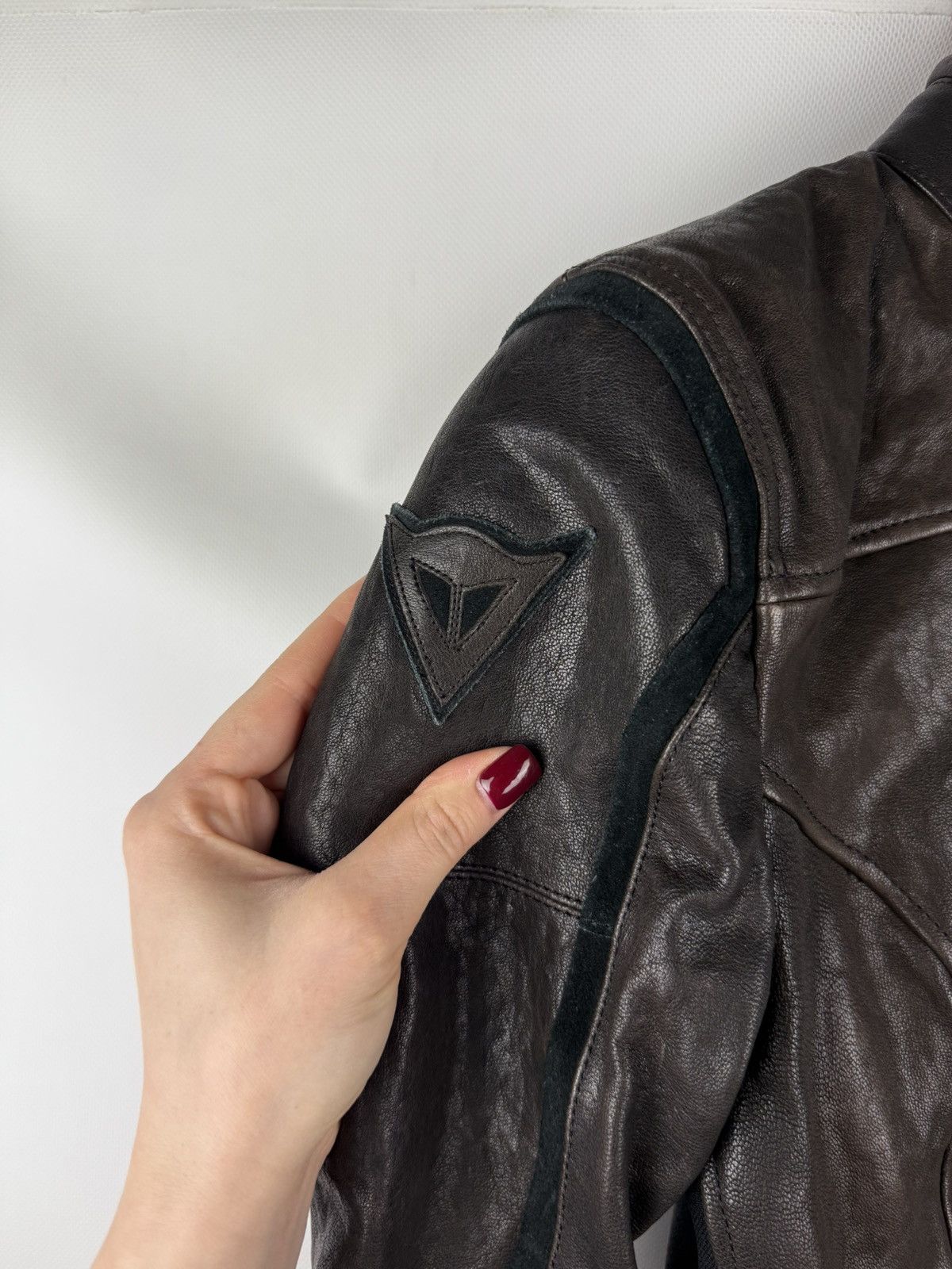 Dainese Dainese Ladies Leather Biker Racing Motorcycle Jacket Size M / US 6-8 / IT 42-44 - 11 Thumbnail