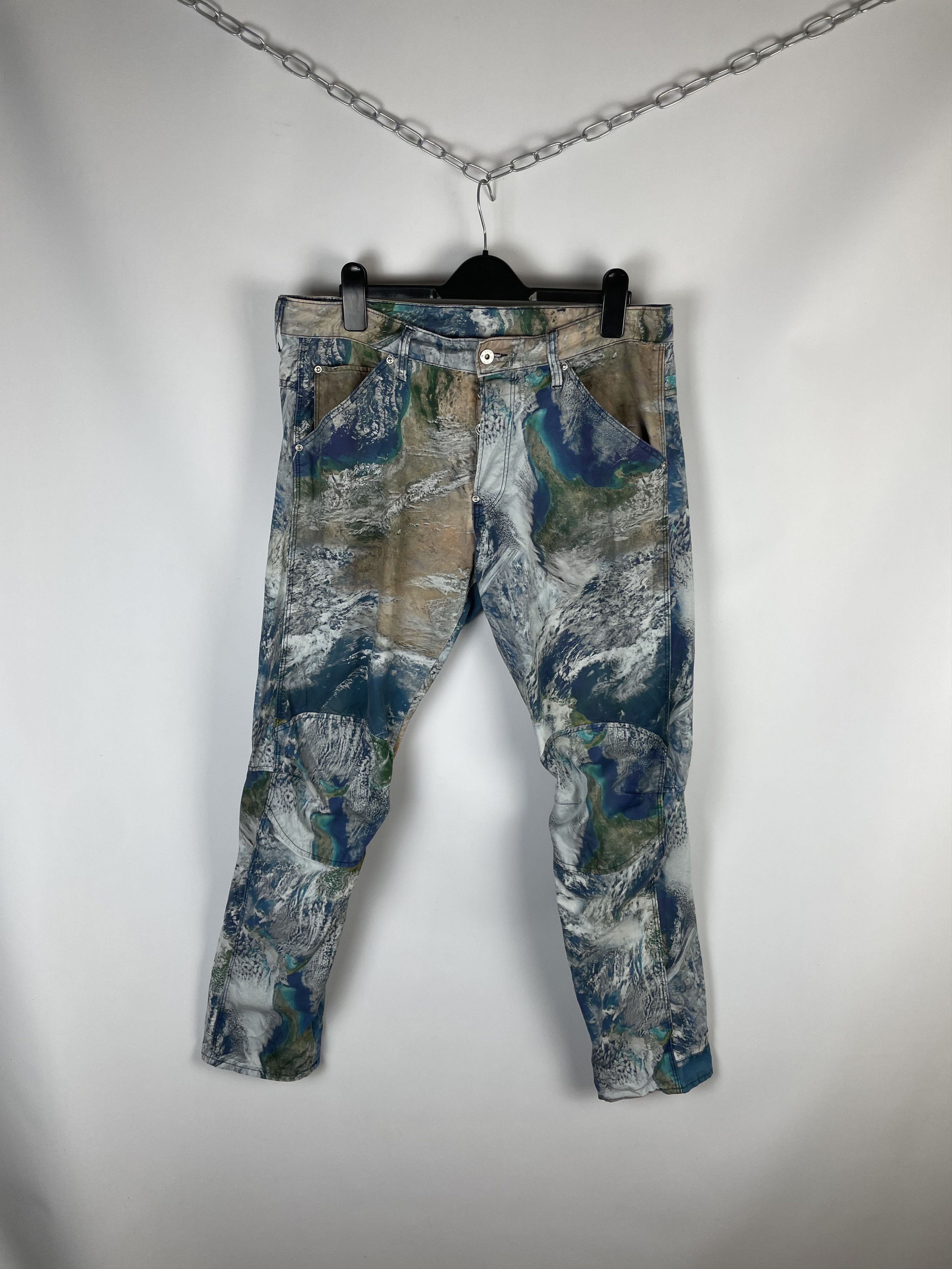 G-Star Vintage G Star Raw Pants Denim Jeans Mens Size US 33 - 1 Thumbnail