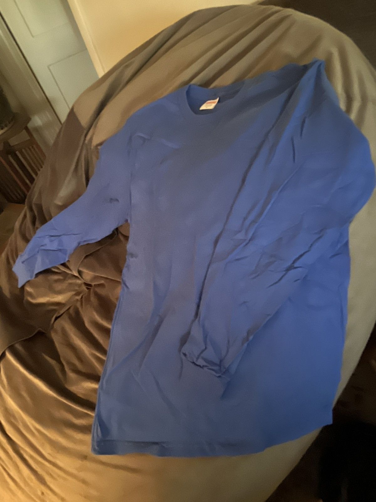 Supreme New! SUPREME L/S TShirt! blank AUTHENTIC Medium long-sleeved Size US M / EU 48-50 / 2 - 6 Thumbnail