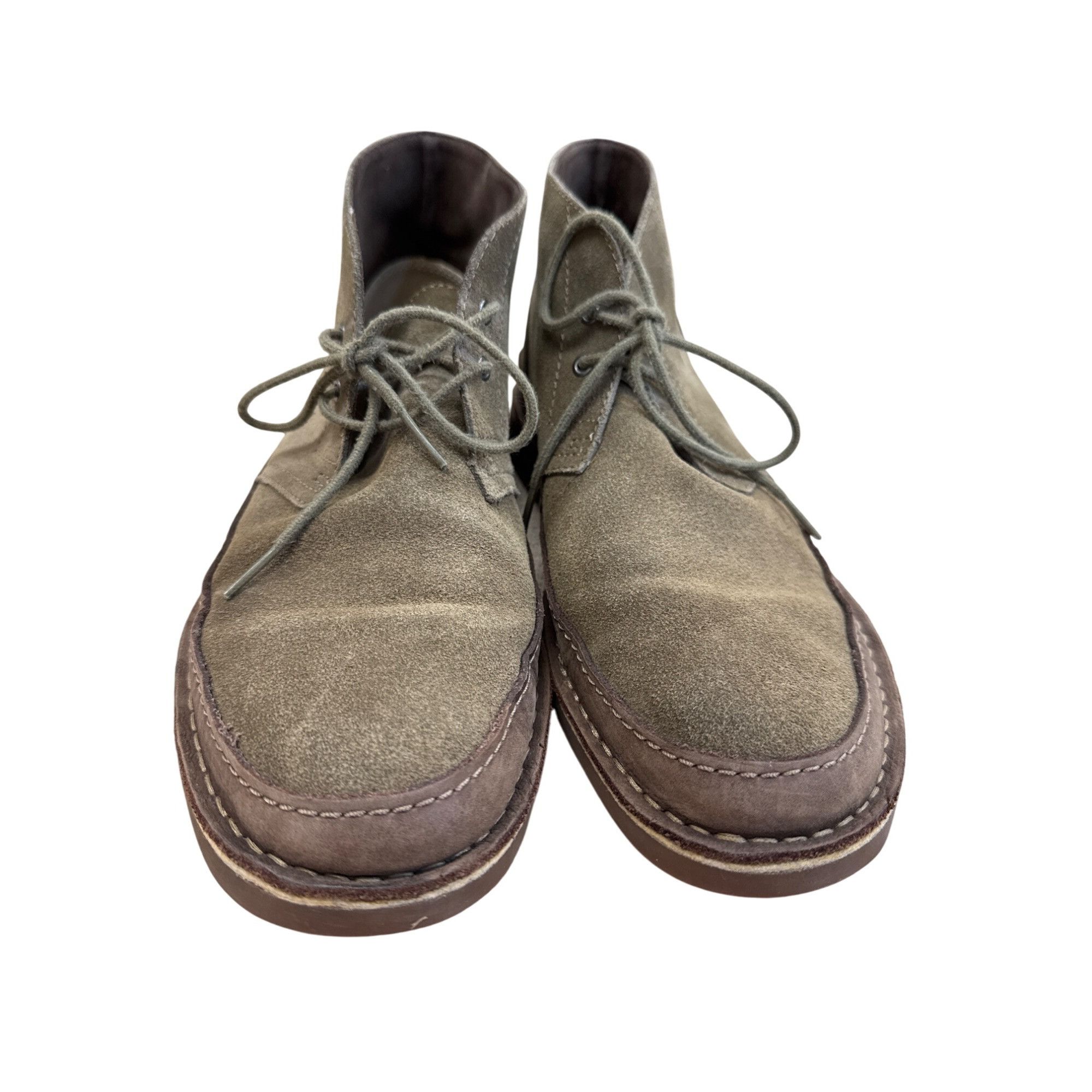 Clarks Mens Clarks Desert Suede green Chukka ankle boots 10M SKU 77 Size US 11 / EU 44 - 6 Thumbnail