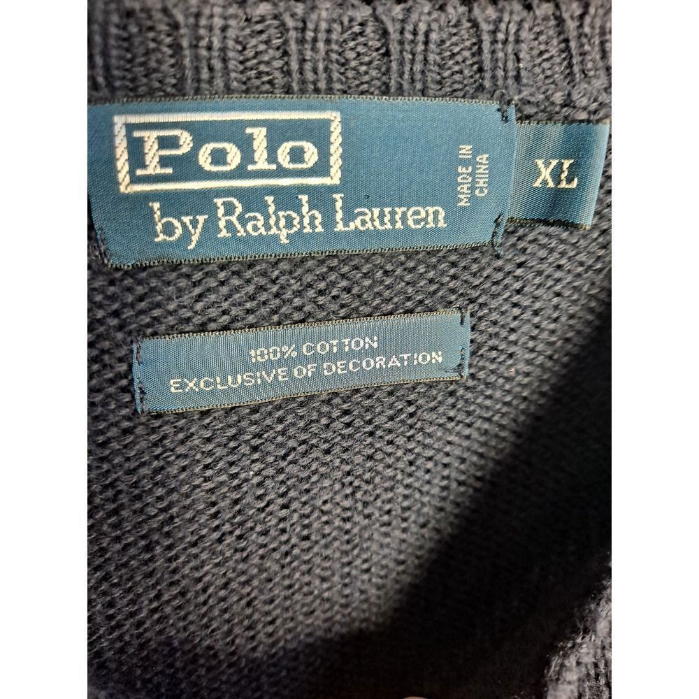 Polo Ralph Lauren Polo Ralph Lauren Men's Cotton Knit Sweater Casual Crew Neck Size US XL / EU 56 / 4 - 4 Thumbnail