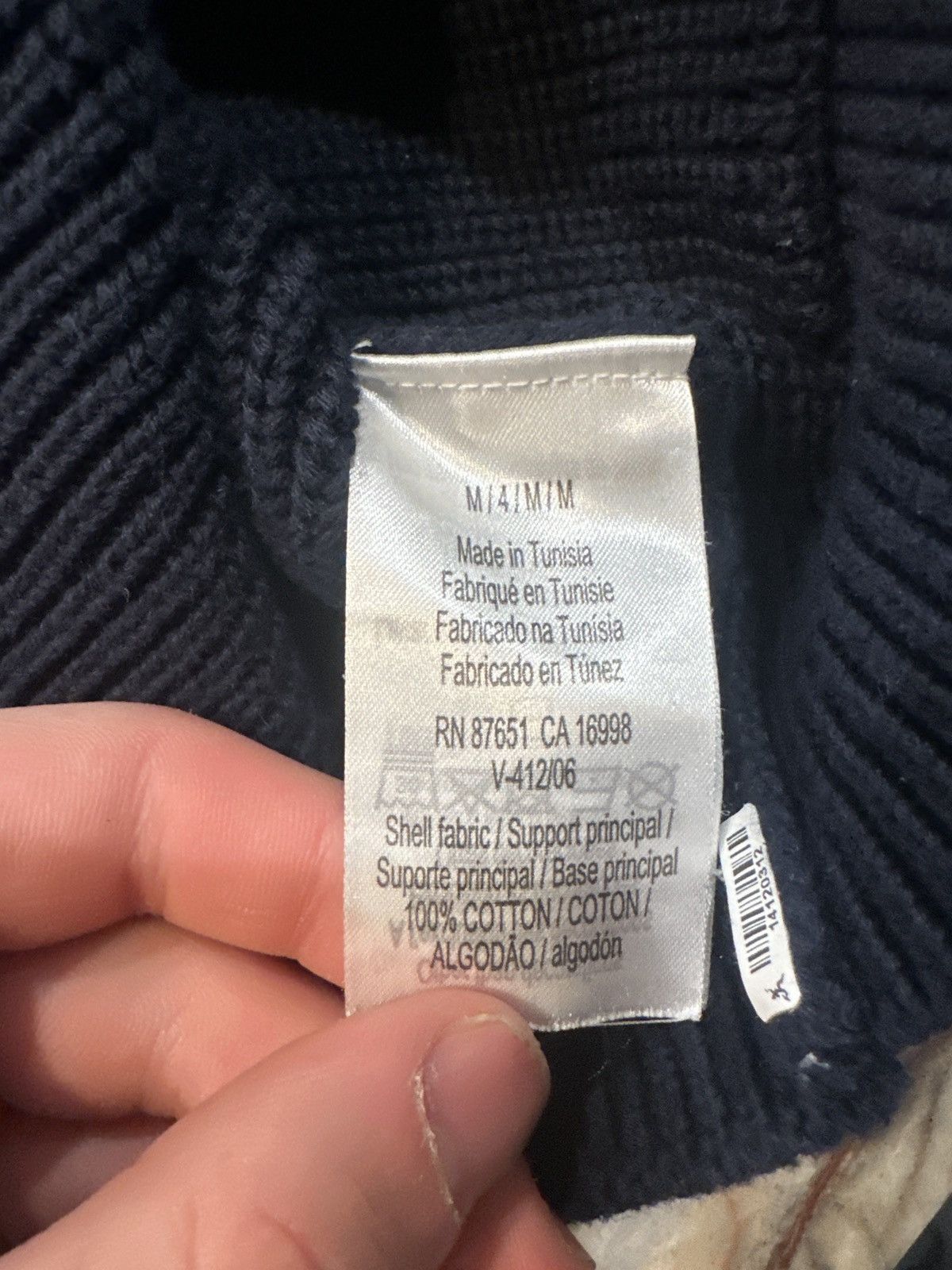 Lacoste Lacoste Navy Blue Cardigan Size US M / EU 48-50 / 2 - 7 Thumbnail
