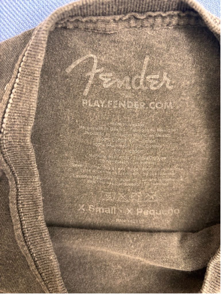 Fender Men's Fender Graphic T-Shirt XS Brown Size US XS / EU 42 / 0 - 7 Thumbnail