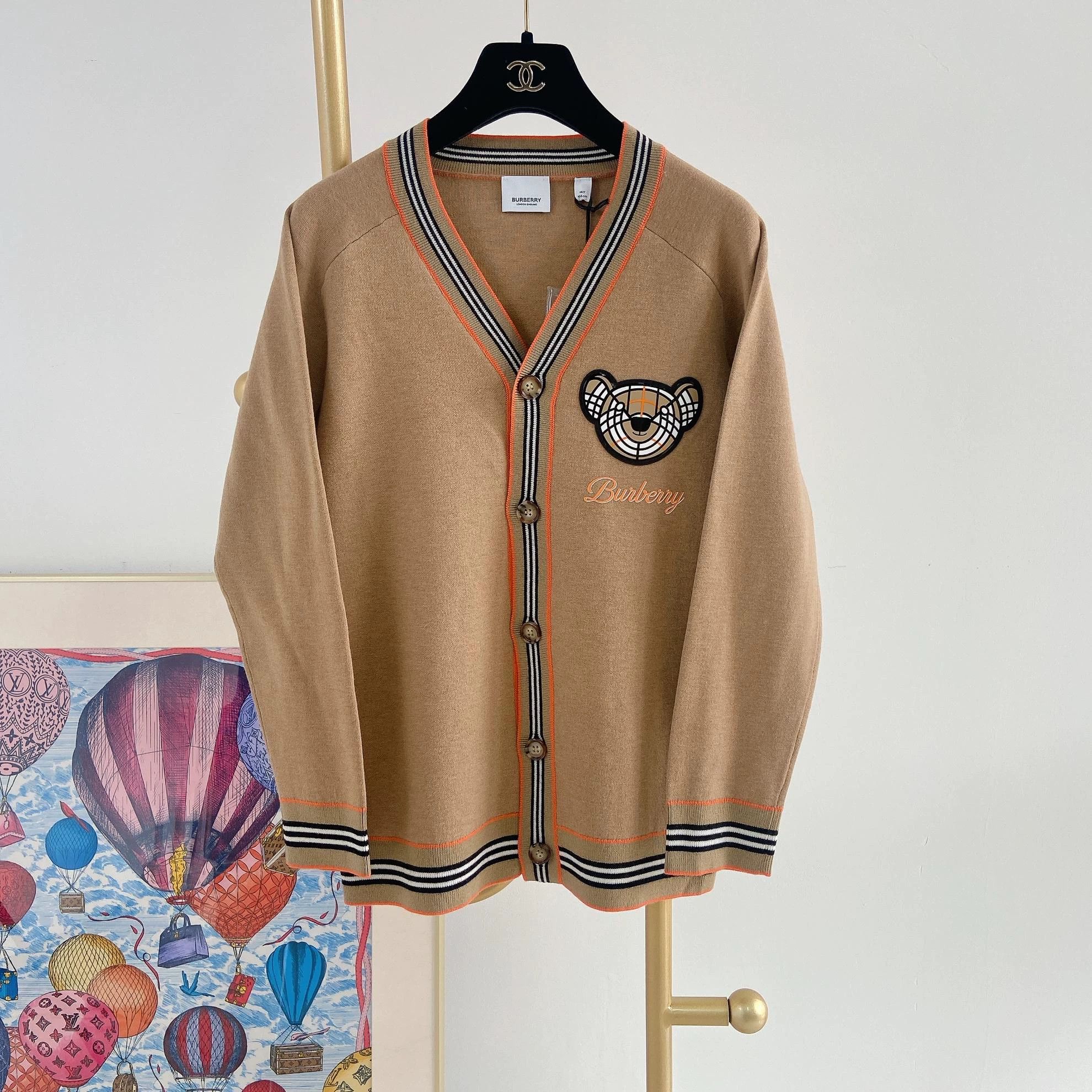 Burberry Burberry Bear Knit Cardigan 14Y Tagged 8997 Size XS / US 0-2 / IT 36-38 - 2 Thumbnail