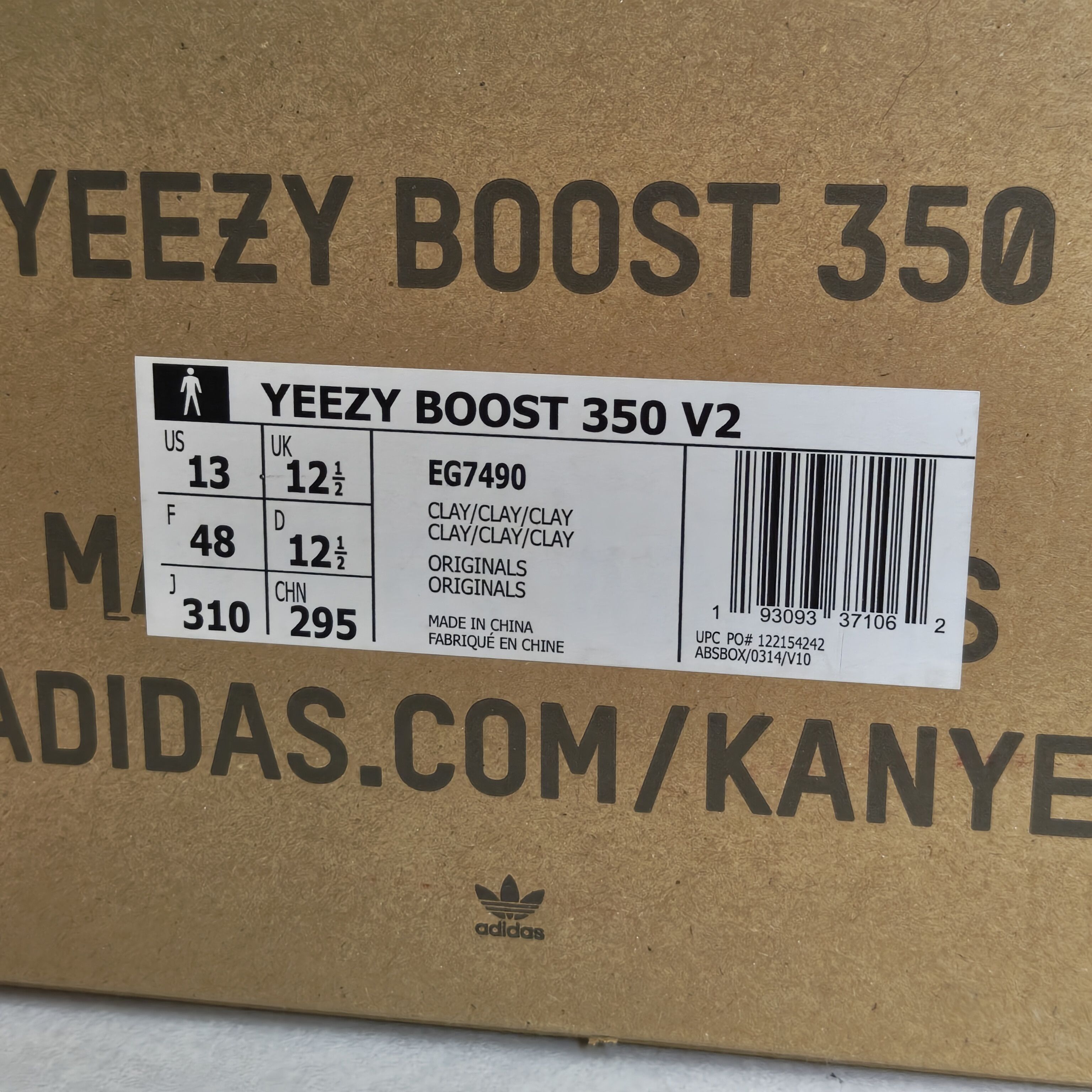 Yeezy Adidas Yeezy Boost 350 V2 Clay Orange OG EG7490 Size US 13 / EU 46 - 7 Thumbnail