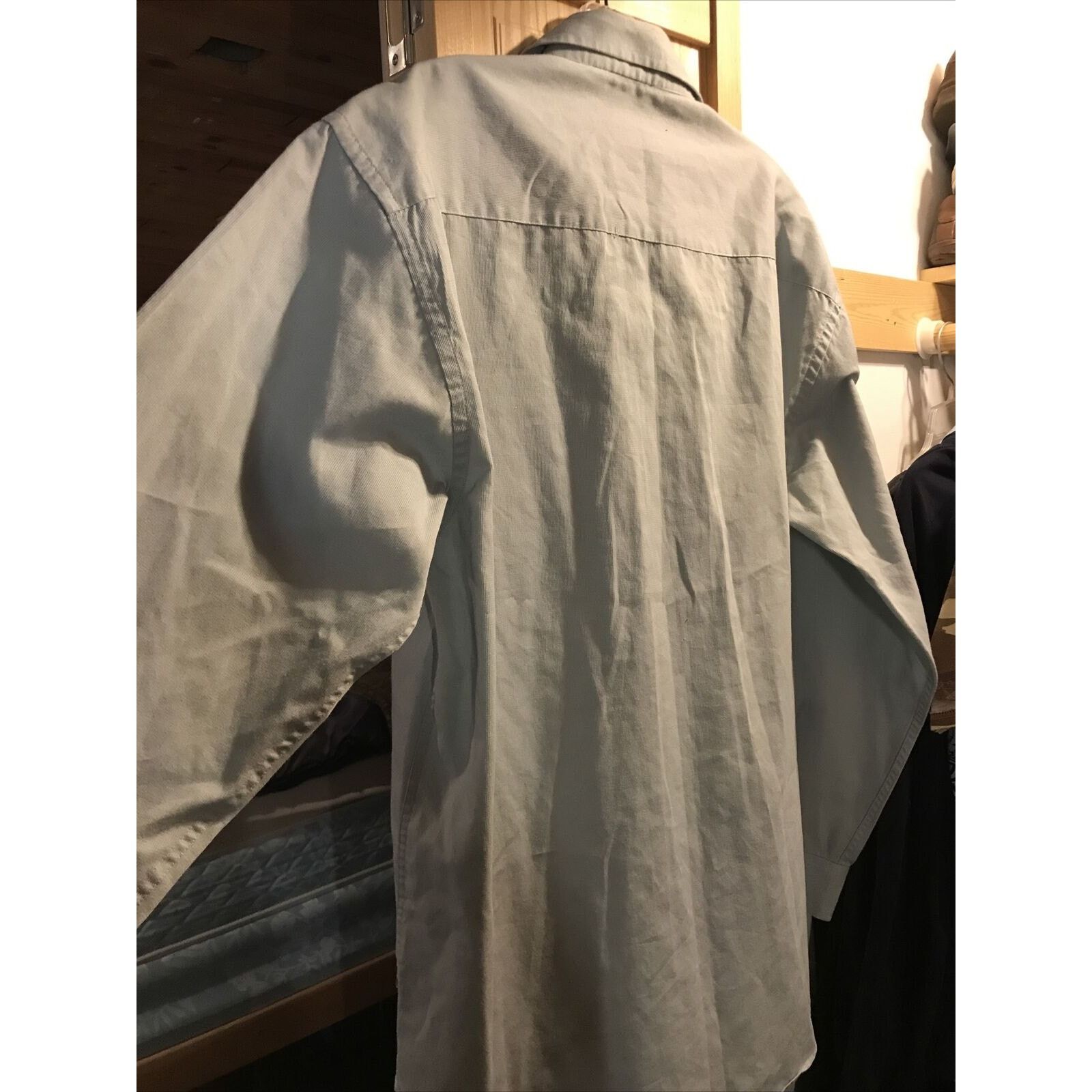 Burberry Burberry London Men’s XL Khaki 17-17.5 42-43 LS Cotton Shirt Size US XL / EU 56 / 4 - 11 Thumbnail