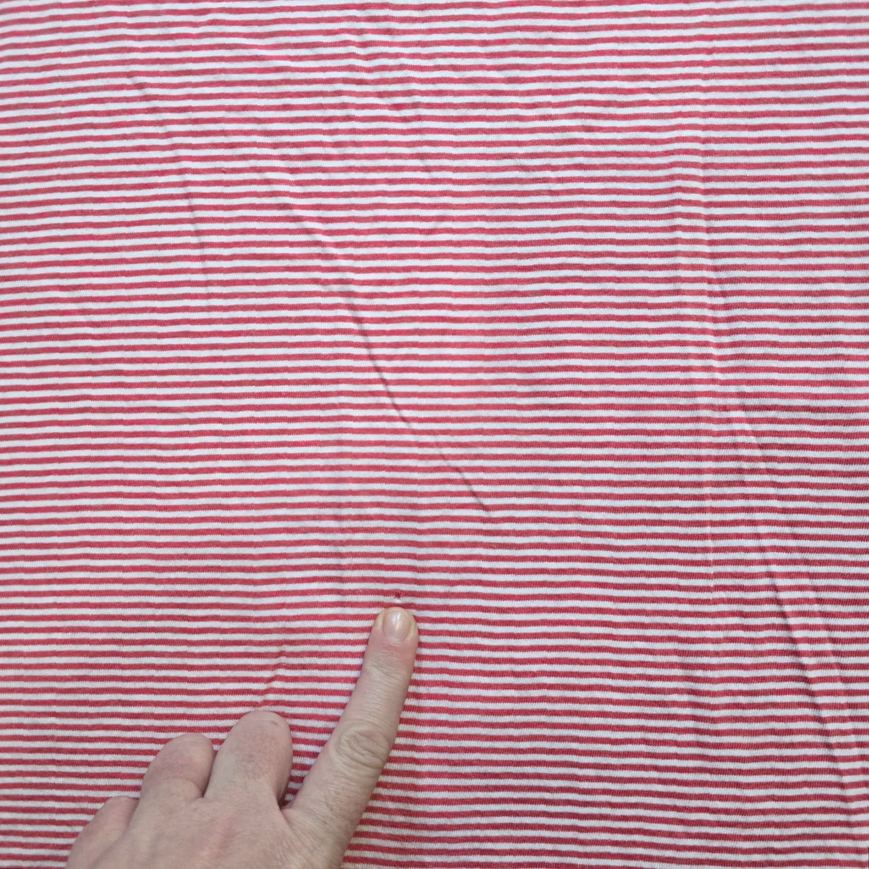 Talbots Talbots Blouse Shirt Women 1X Pink Striped 3/4 Sleeve Round Neck Stretch Casual Vintage No Ladies Mens Womens Size XL / US 12-14 / IT 48-50 - 5 Thumbnail