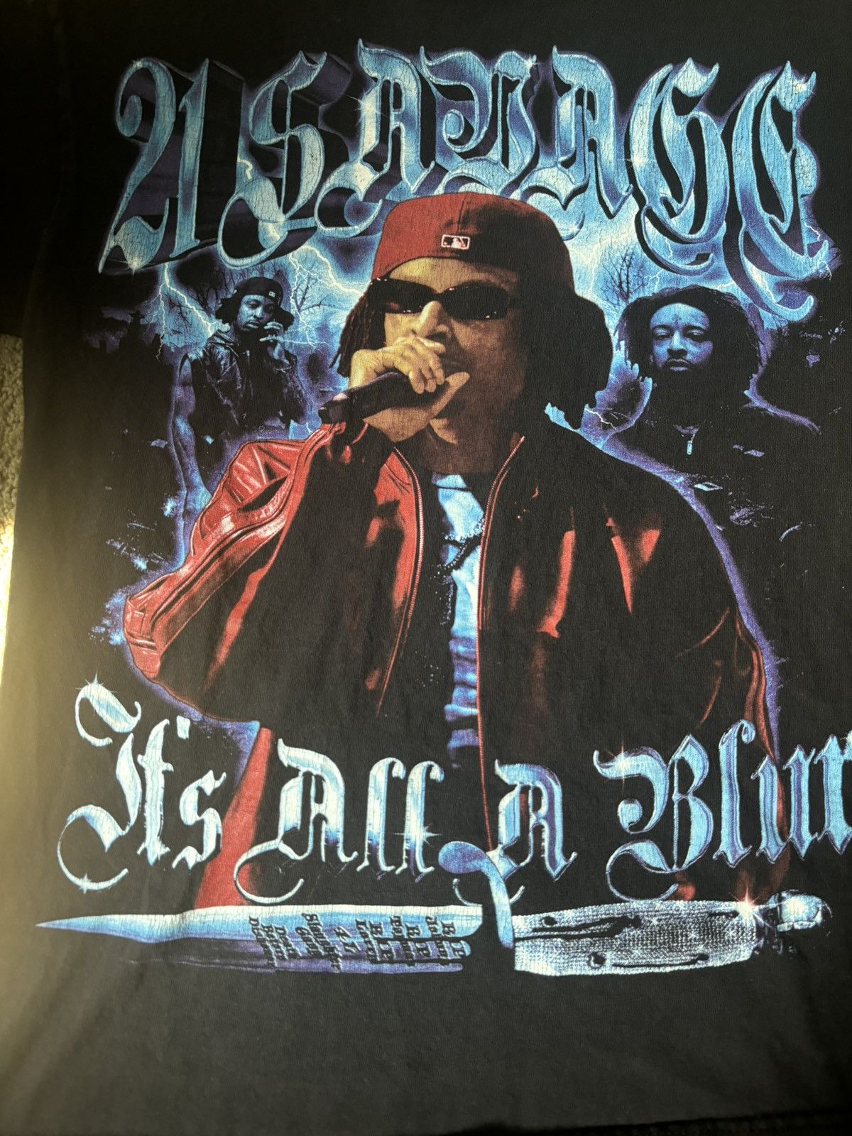21 Savage × Drake It’s All A Blur 21 Savage Tee Size US M / EU 48-50 / 2 - 4 Thumbnail