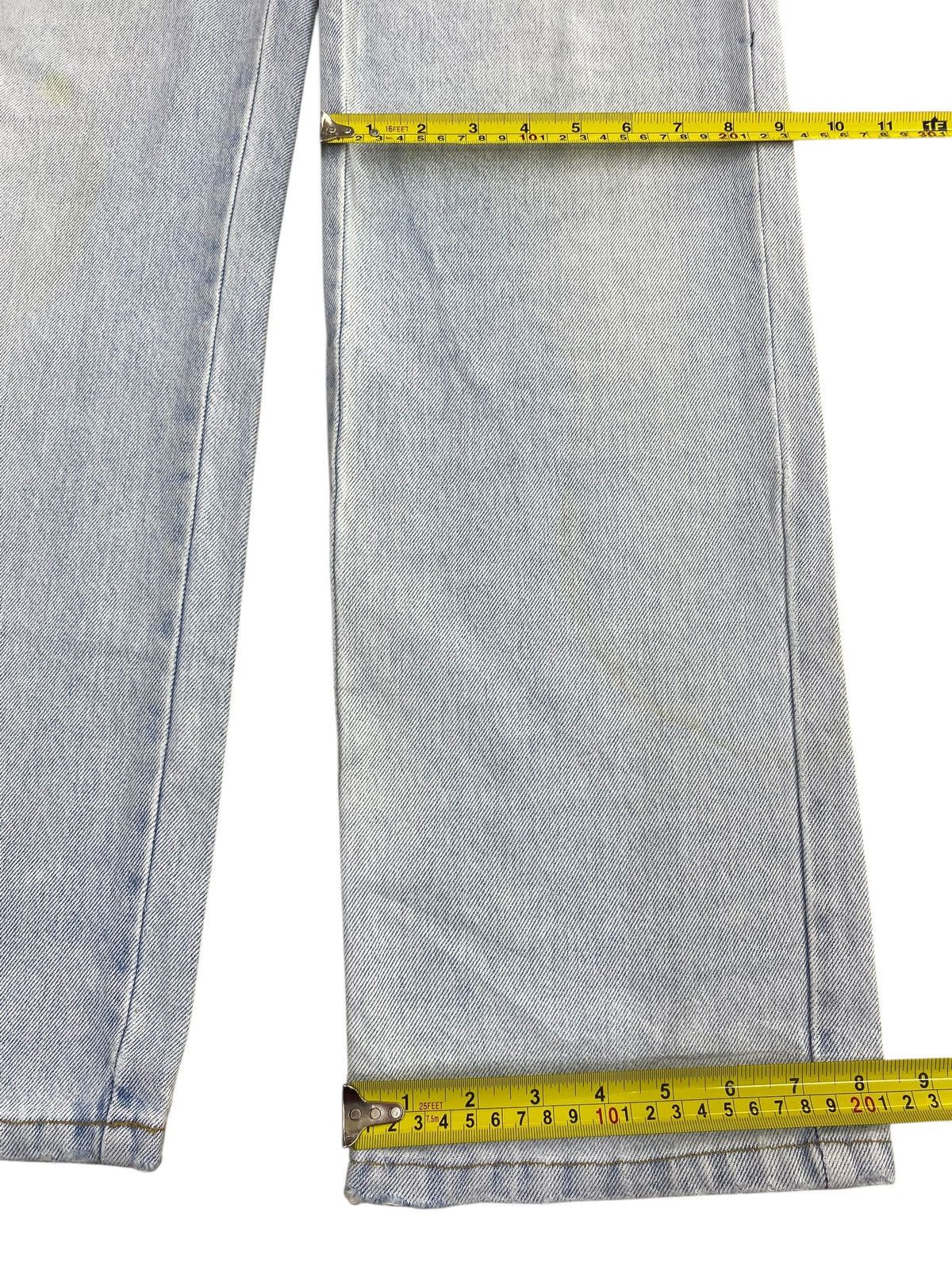 Armani Armani Light Blue Wash Style Loose Jeans Size US 33 - 8 Thumbnail