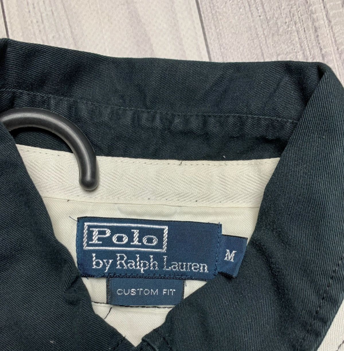 Polo Ralph Lauren × Vintage Vintage polo Ralph Lauren rugby striped size M rare logo Size US M / EU 48-50 / 2 - 3 Thumbnail