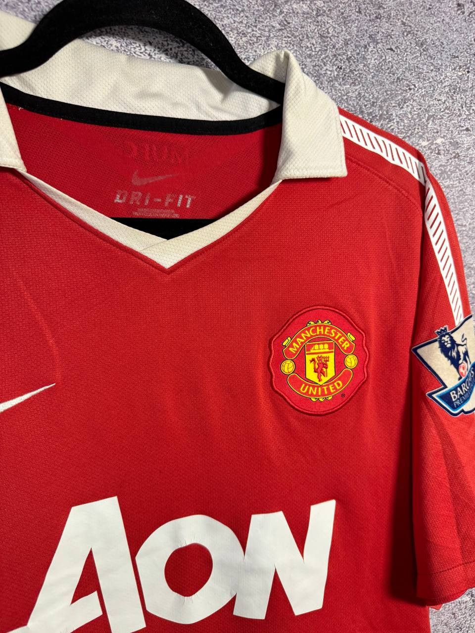 Vintage Vintage Manchester United 2010/11 Nike Soccer Jersey Size US L / EU 52-54 / 3 - 10 Thumbnail