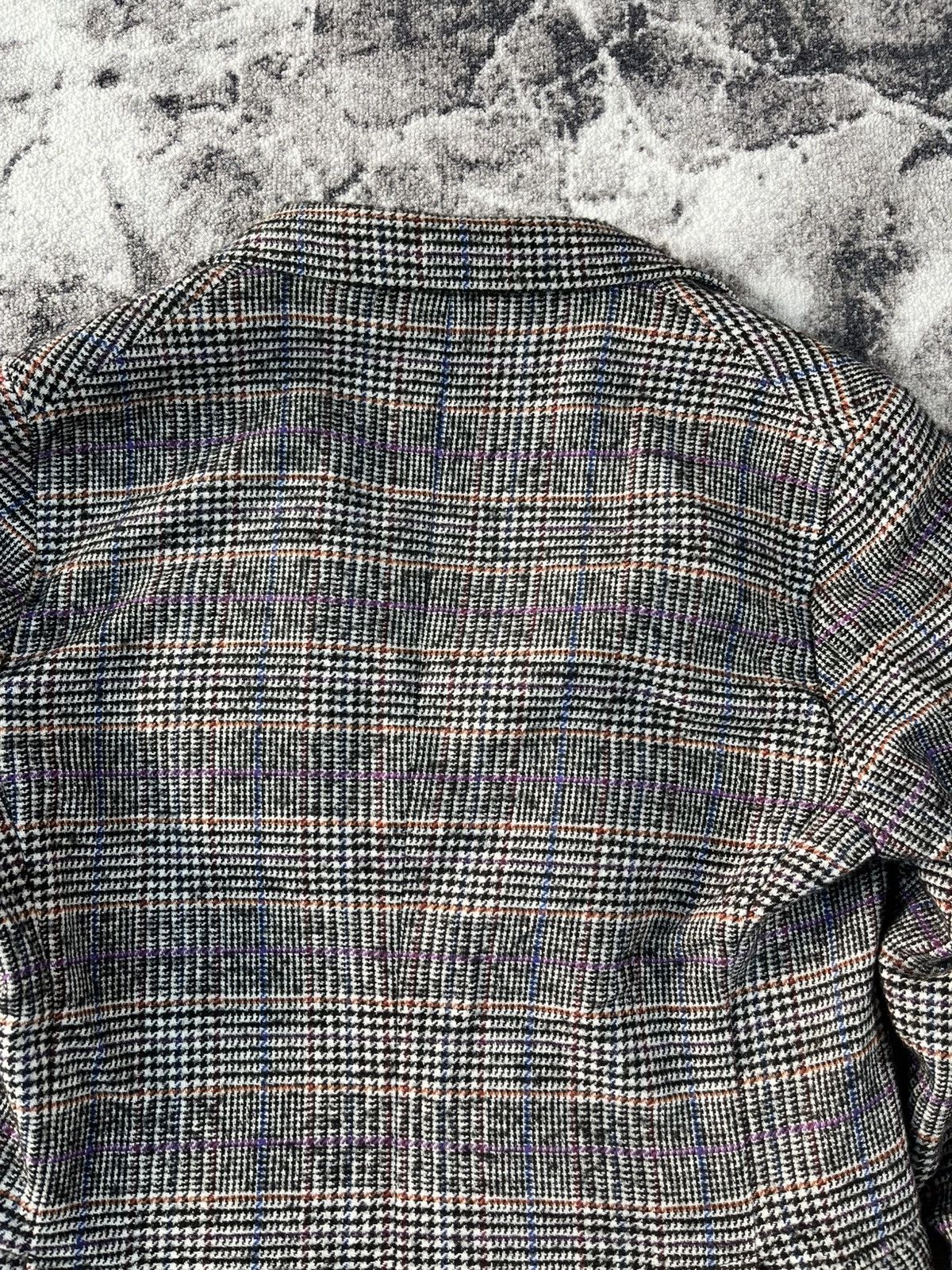 Manuel Ritz Manuel Ritz Wool Plaid Blazer Italy Tailored Fit Size 40R - 13 Thumbnail