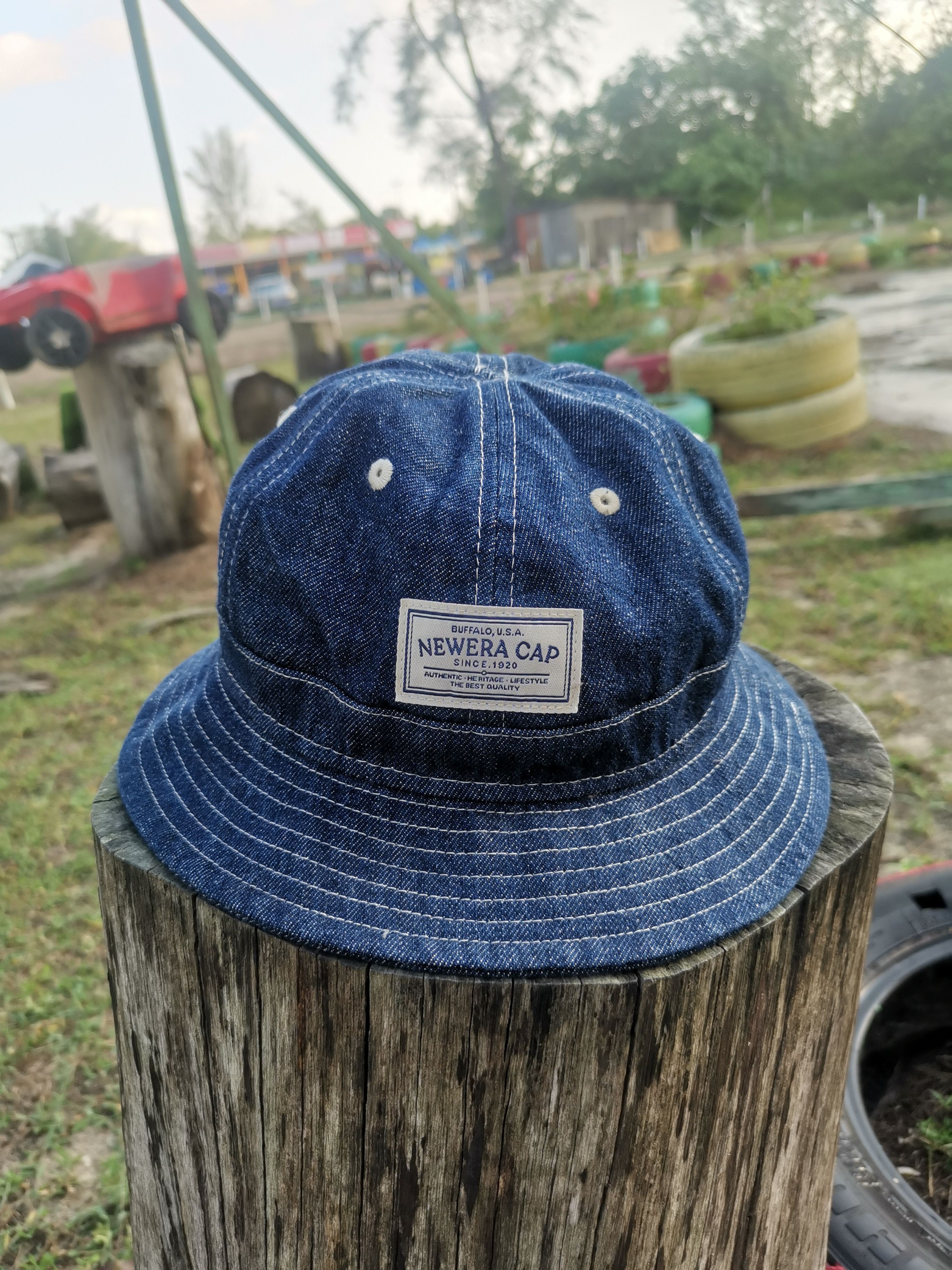 New Era New Era Bucket Hat Denim Size ONE SIZE - 1 Thumbnail