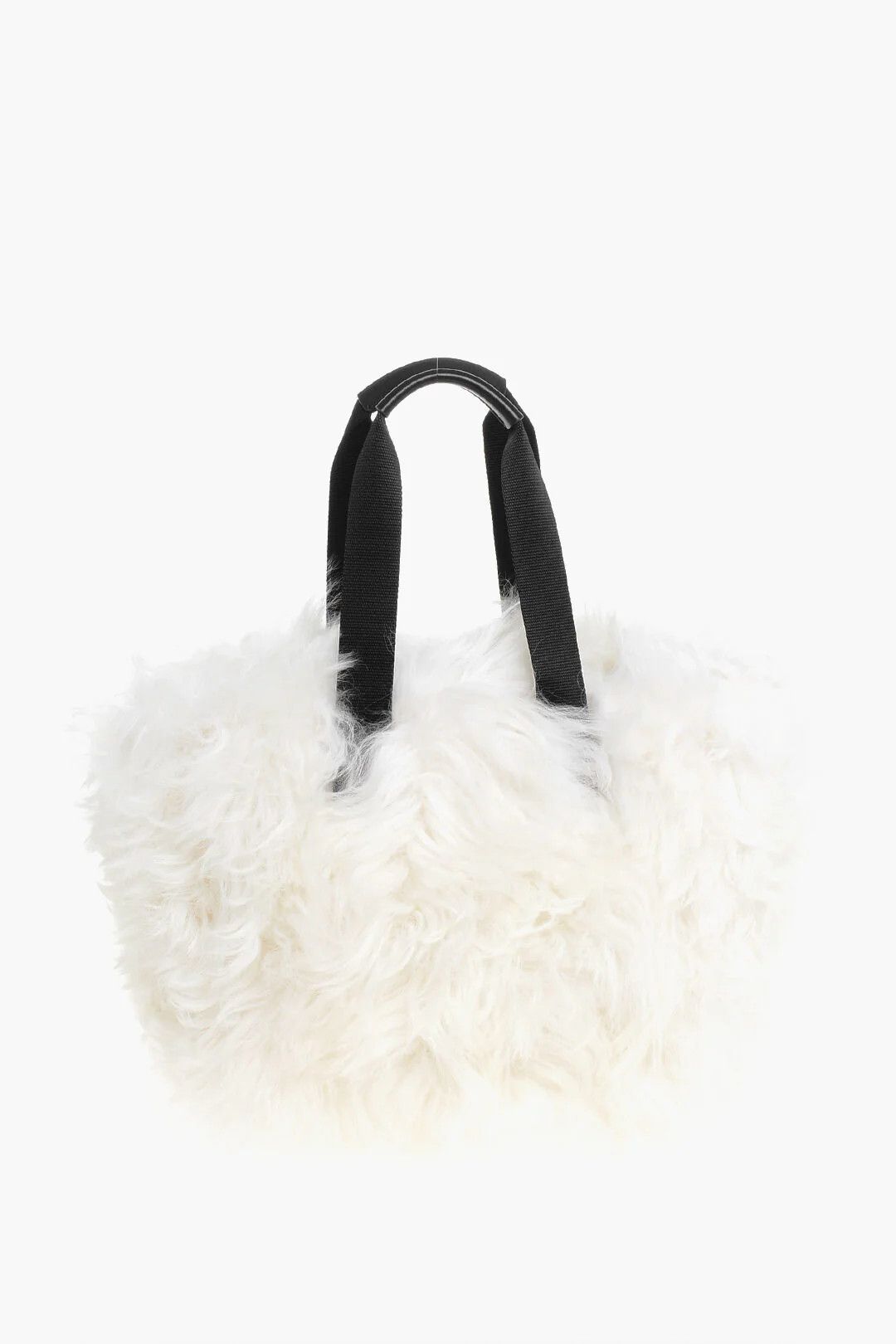 Moncler og1mm0426 Size: OS / Fur Tote Bag in White Size ONE SIZE - 1 Thumbnail