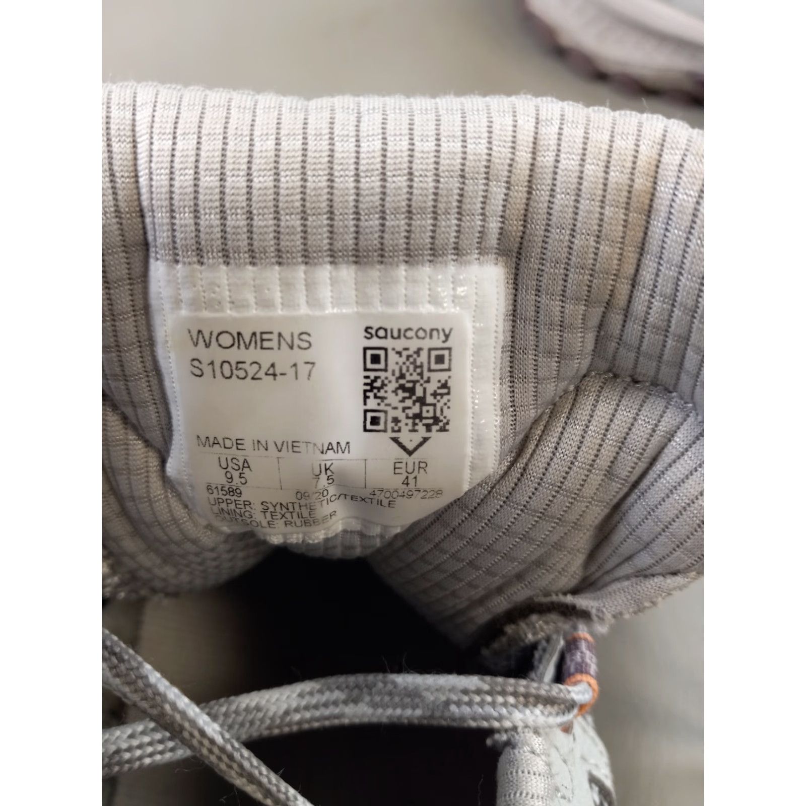 Saucony Saucony Women's Excursion TR 13 Sneakers Gray S10524-17 Running Size 9.5 - Lace Up, Low Top, Breathable, Arch Support, Comfortable Shoes Size US 10 / IT 40 - 7 Thumbnail
