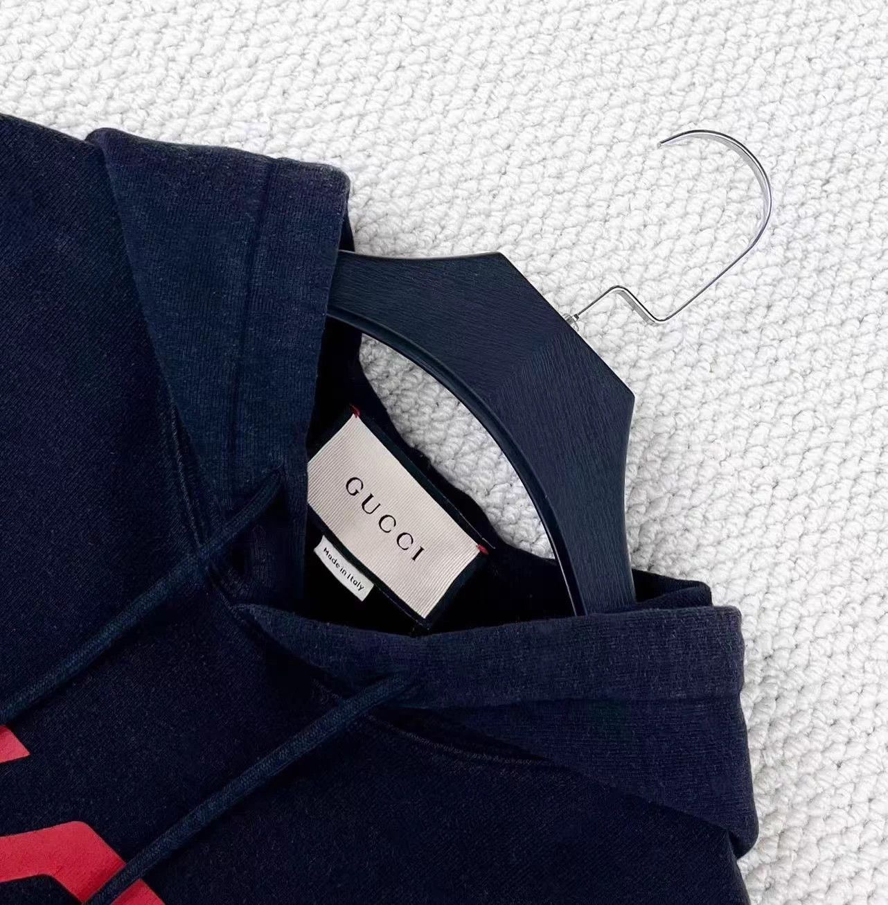 Gucci Gucci reversed logo black hoodie S 98 new Size US S / EU 44-46 / 1 - 3 Thumbnail