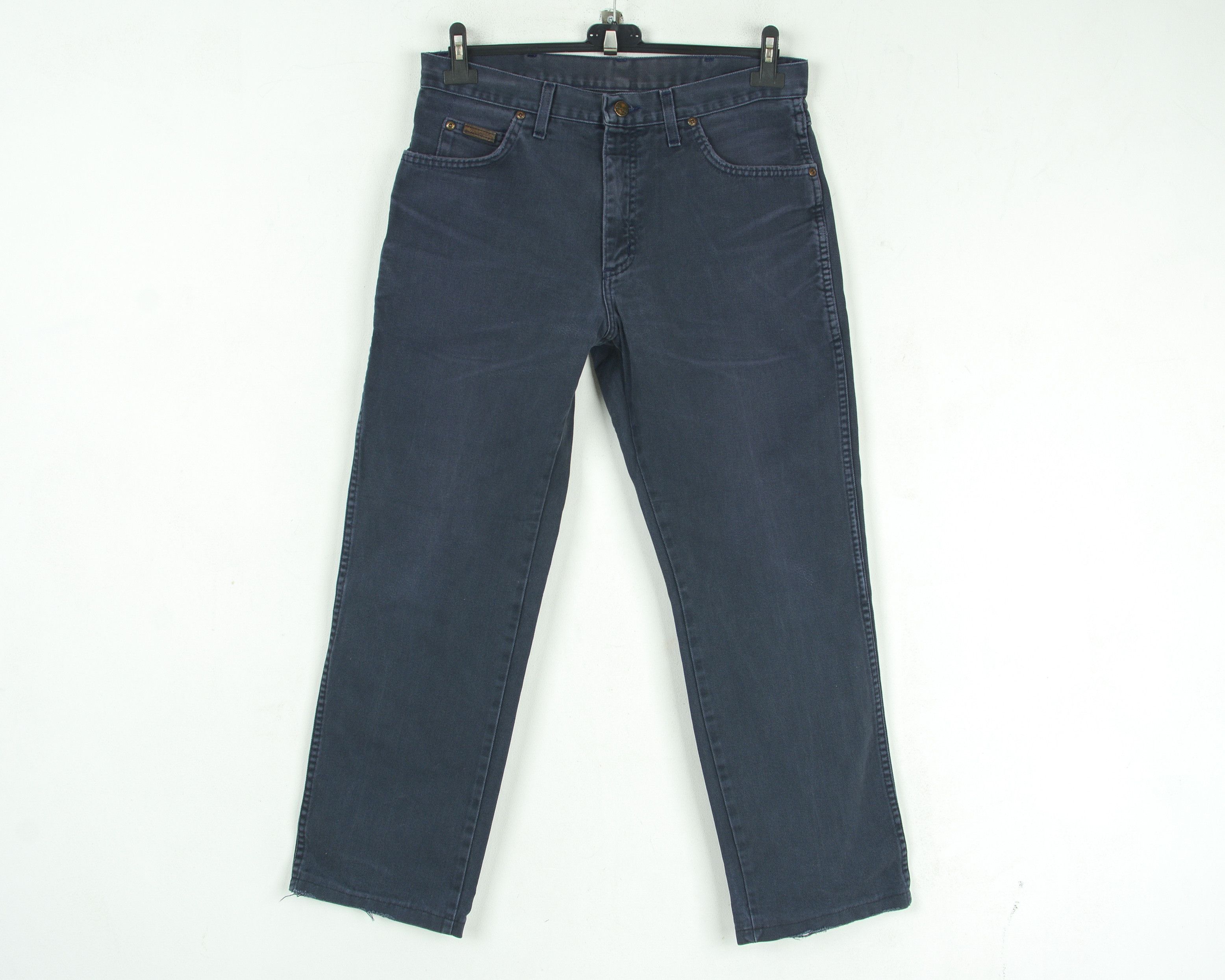 Wrangler Texas W34 L30 Regular Fit Straight Jeans Denim Pants VTG Size US 34 / EU 50 - 1 Thumbnail