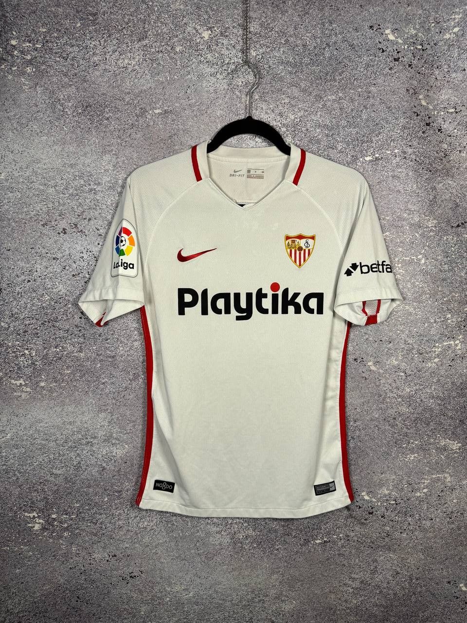 Nike Vintage Sevilla 2018/19 Nike Home Soccer Jersey Small Size US S / EU 44-46 / 1 - 1 Thumbnail
