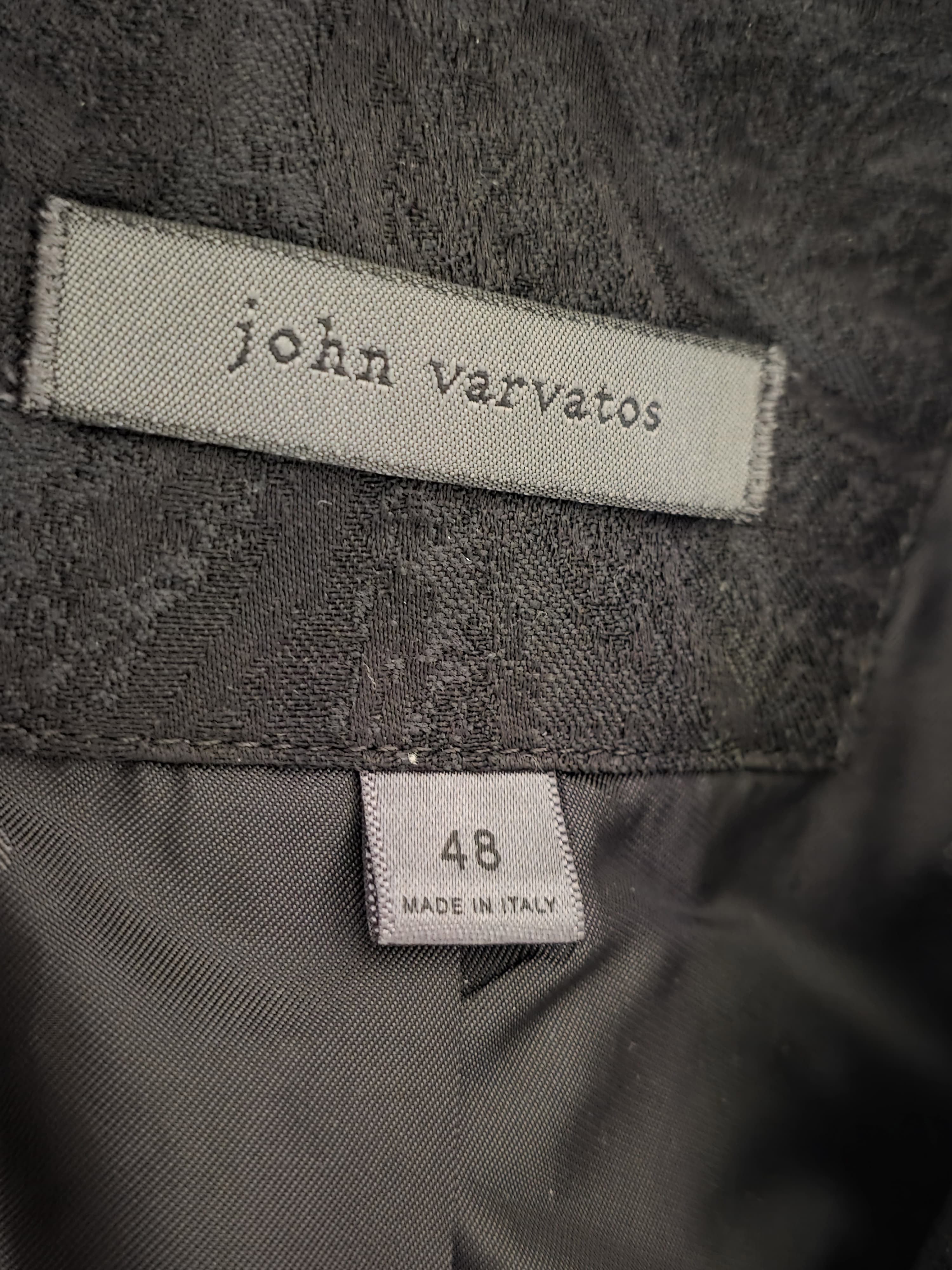 John Varvatos Jacket with Tonal Floral Jacquard Size 48R - 4 Thumbnail