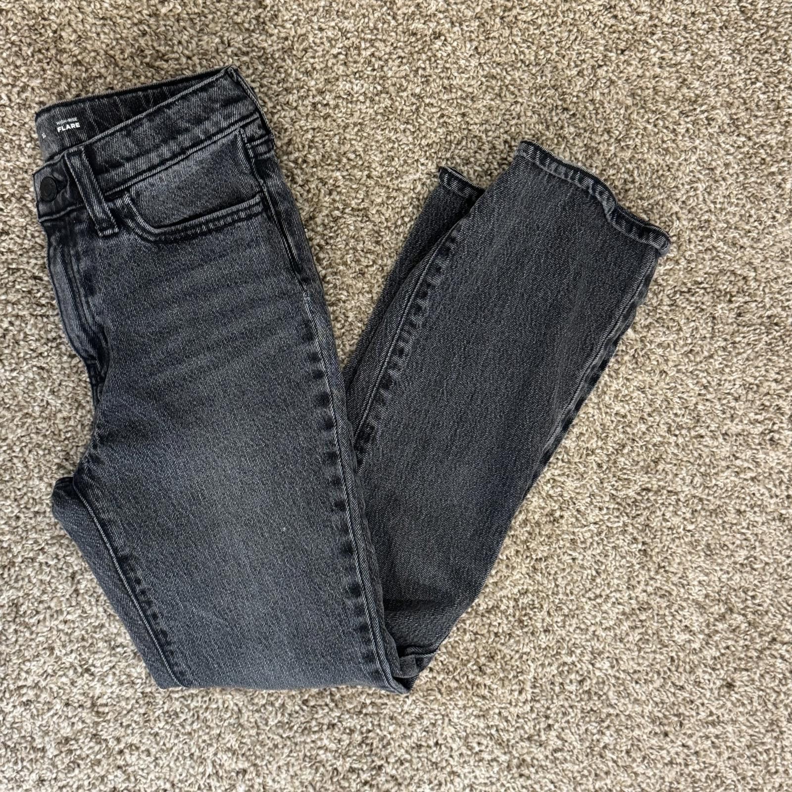 Old Navy Old Navy Girls 12High-Rise Flare Black Jeans Size 12 Size 24" / US 00 / IT 34 - 1 Thumbnail