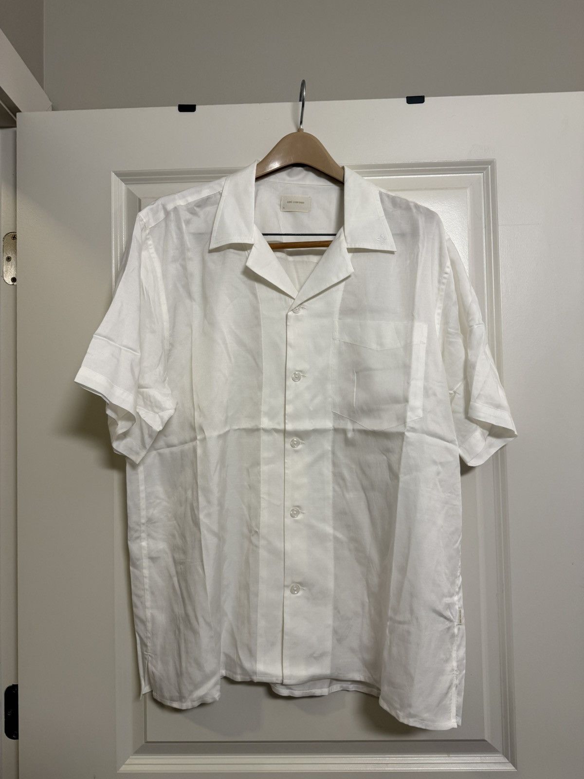 Aime Leon Dore Aime Leon Dore SS Camp Collar Shirt Bright White XL Size US XL / EU 56 / 4 - 1 Thumbnail