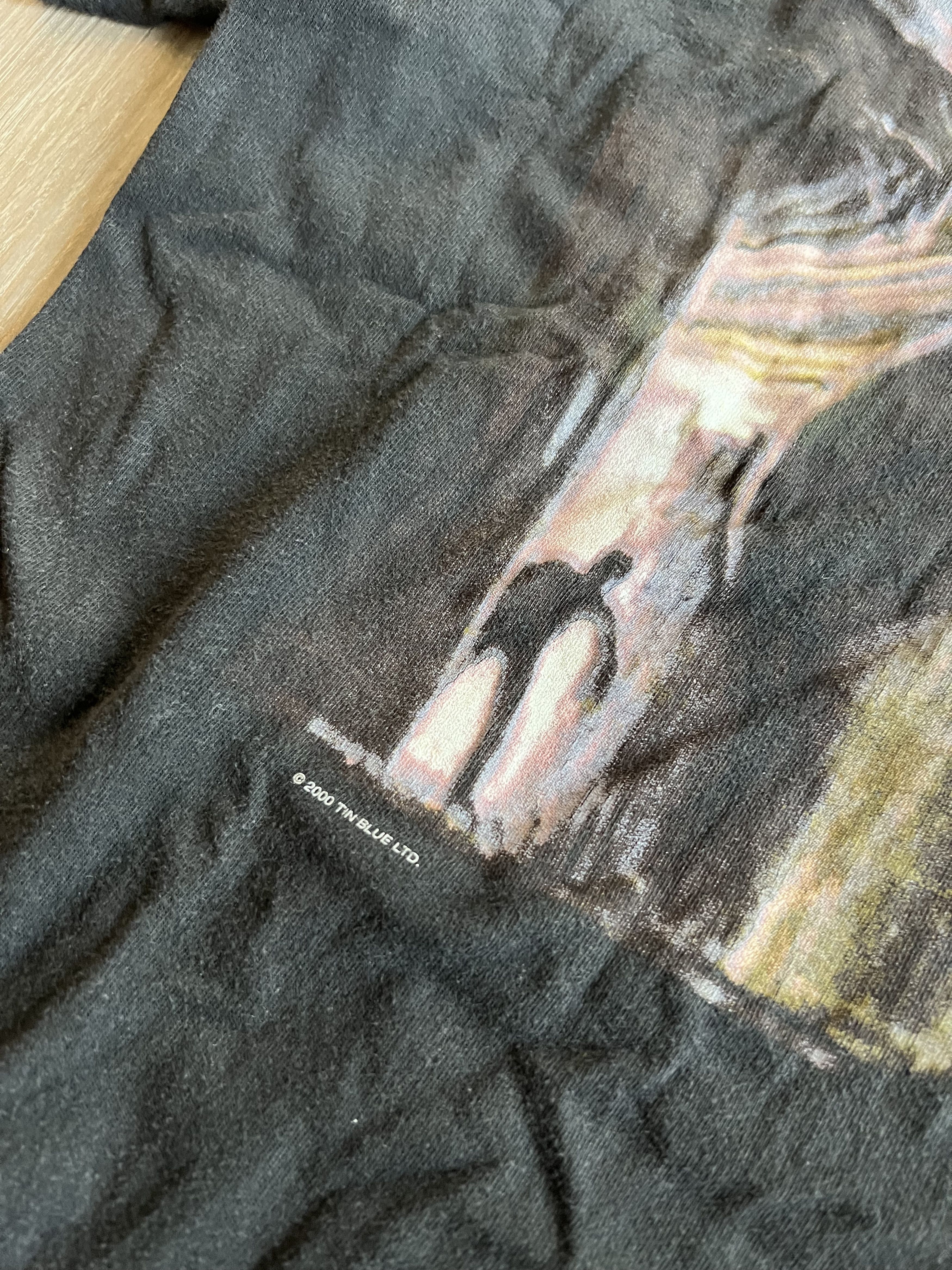 Pink Floyd 2000 Pink Floyd The Wall Phantom Shadow Monster Tee Size US XL / EU 56 / 4 - 3 Thumbnail