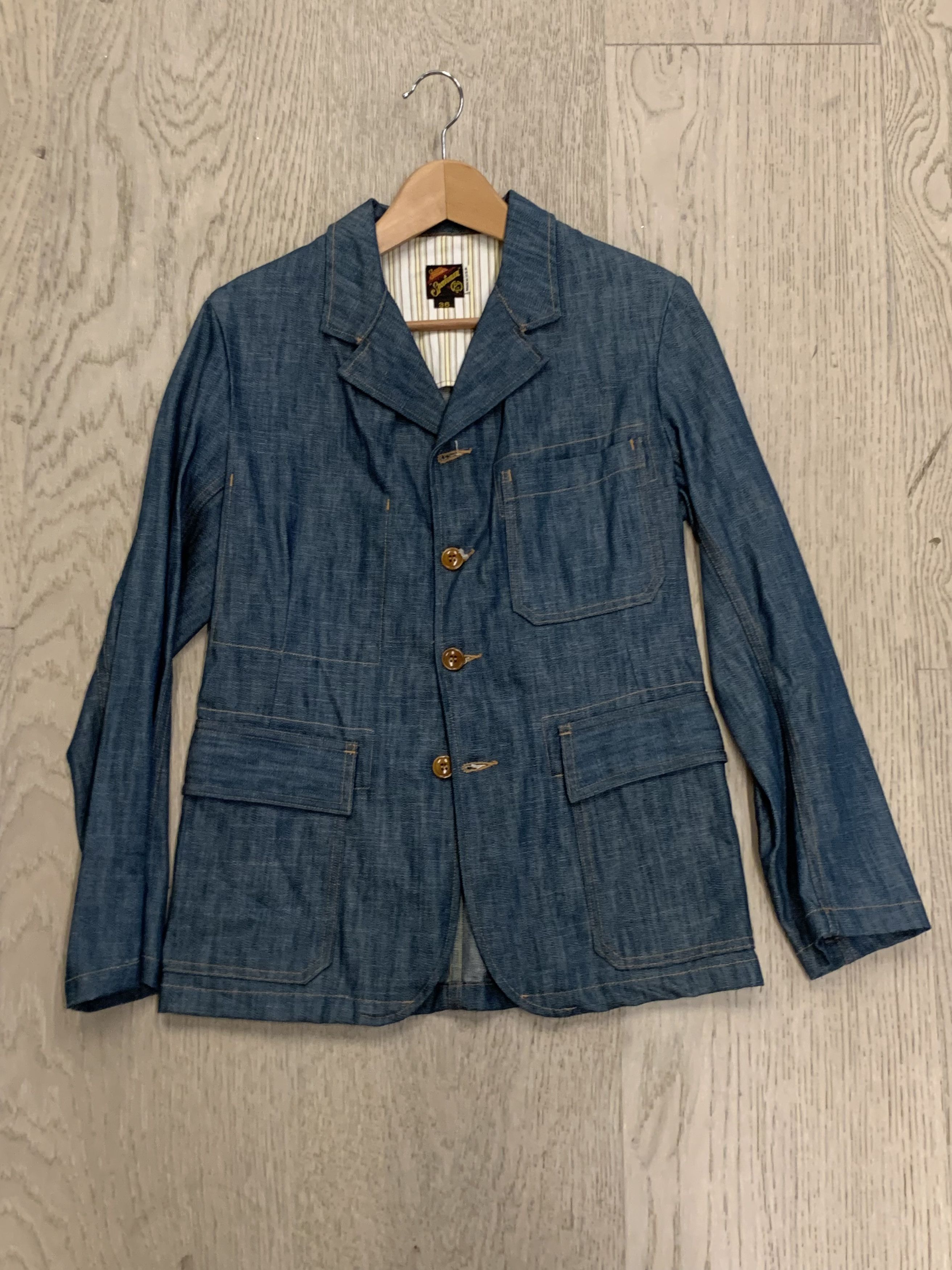 Mister Freedom × Sugar Cane mr freedom x sugar cane CONTINENTAL SPORTCOAT player Size US S / EU 44-46 / 1 - 2 Thumbnail
