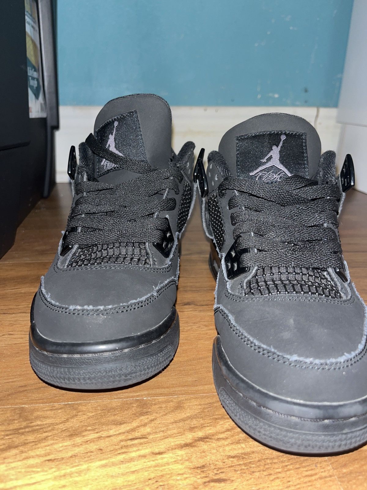 Jordan Brand Jordan 4 black cats Size US 6.5 / IT 36.5 - 7 Thumbnail