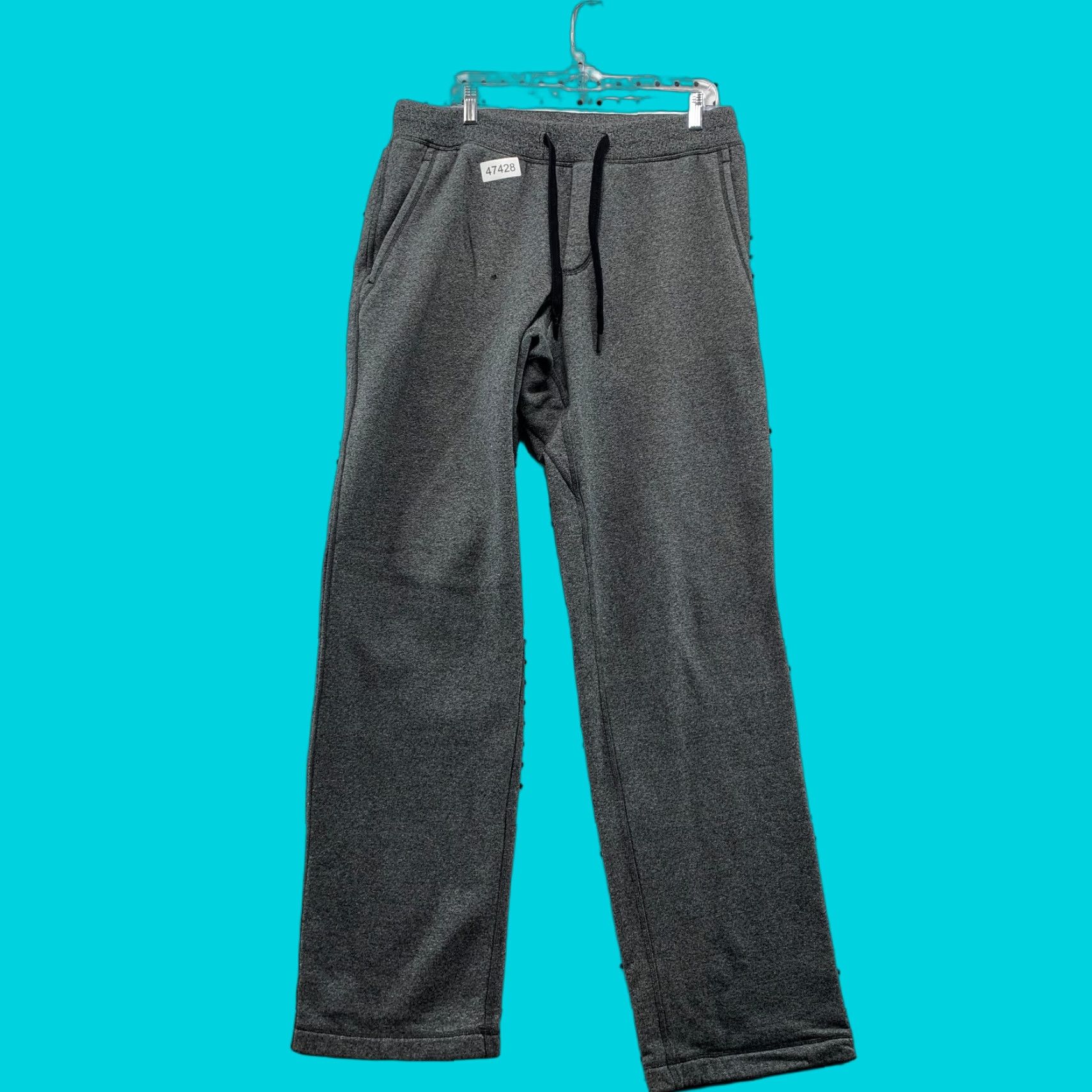 Lululemon Lululemon Sweatpants Mens XL Gray Relaxed Fit Drawstring Heavyweight 36x36 Sweatpants Size US 36 / EU 52 - 1 Thumbnail