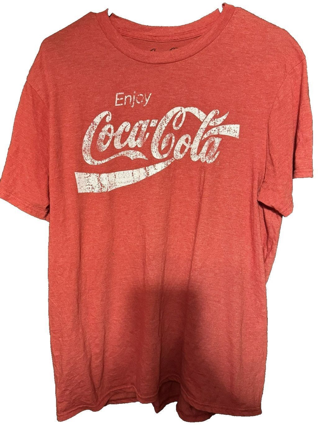 Coca Cola Coca Cola Classic Logo Men's Size L Red T-Shirt Coke Size US L / EU 52-54 / 3 - 1 Thumbnail