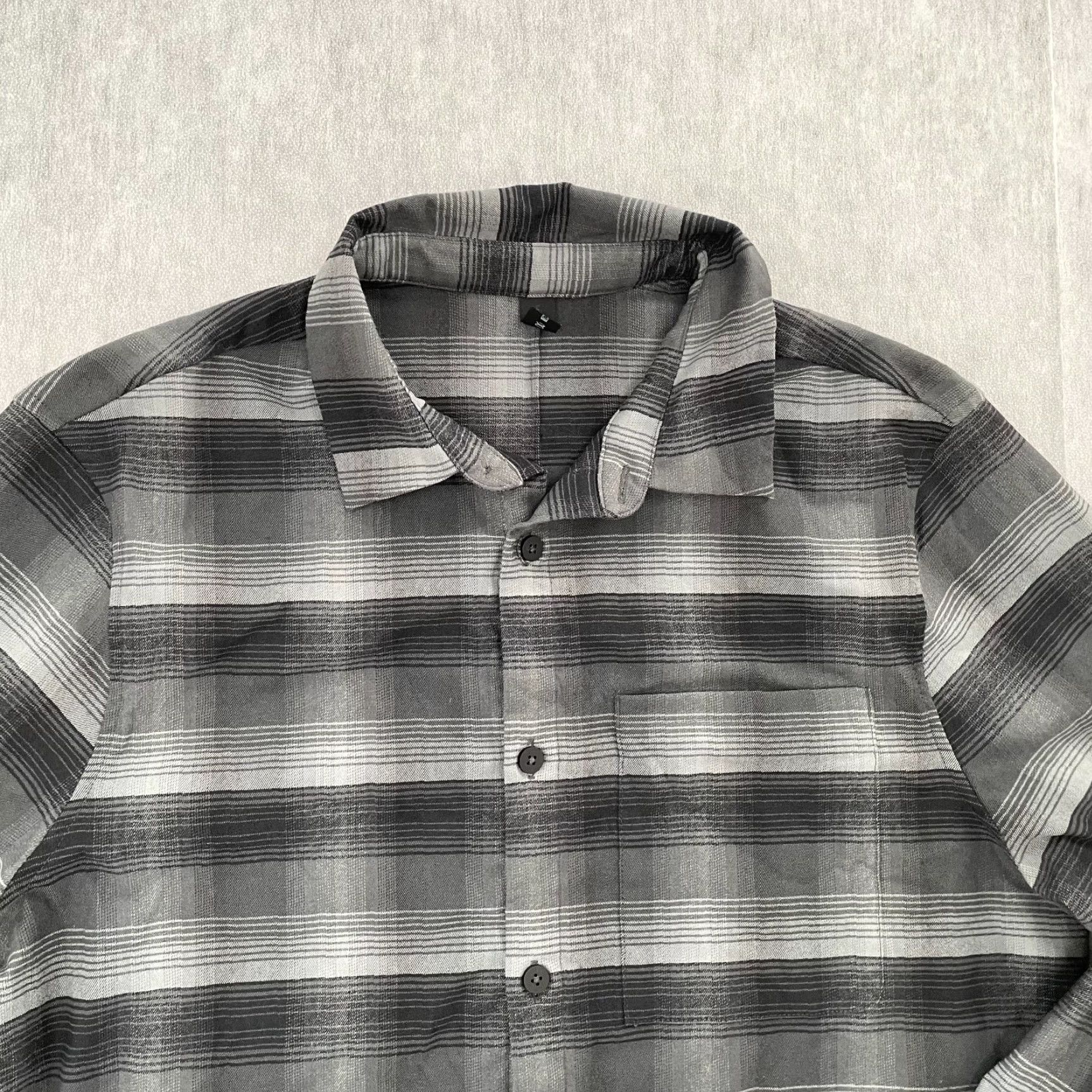 Lululemon VINTAGE Lululemon Masons Peak Flannel Shirt Adult Small Gray Plaid Button Up Men Size US S / EU 44-46 / 1 - 3 Thumbnail