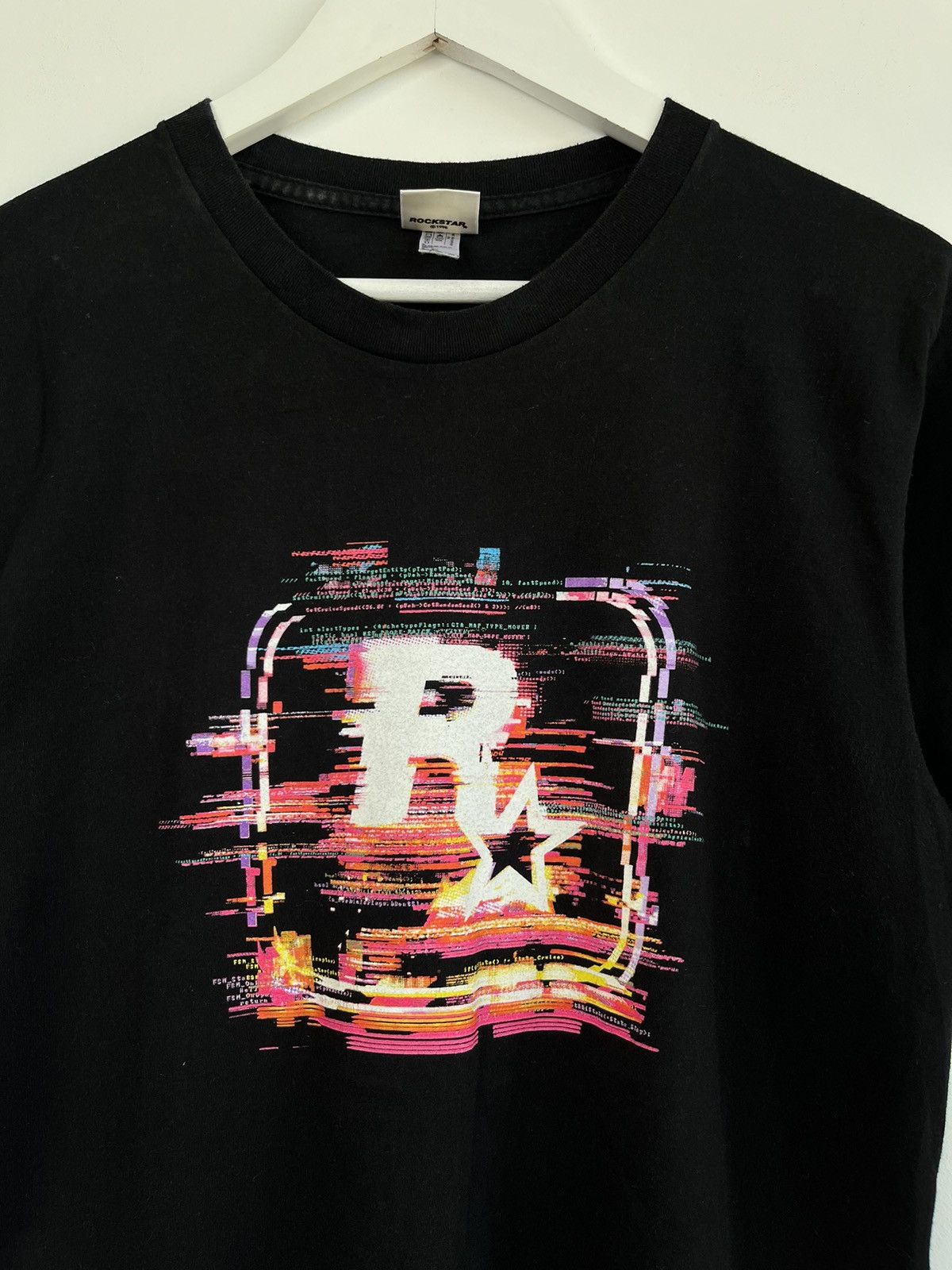 Rockstar Games Rockstar GTA VI Black Logotype Tee Size US M / EU 48-50 / 2 - 2 Thumbnail