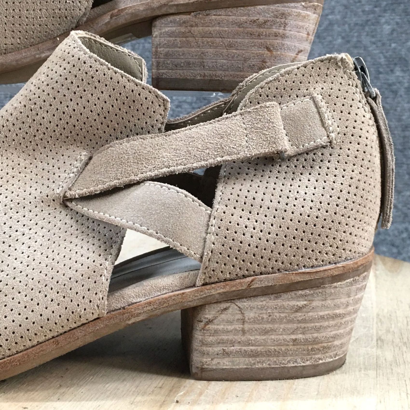 Dolce Vita Dolce Vita Koree Boots Womens 10 Casual Back Zip Ankle Suede Brown (Brown) Boots Womens 10 Casual Back Zip Ankle Suede Brown DK Size US 10 / IT 40 - 3 Thumbnail
