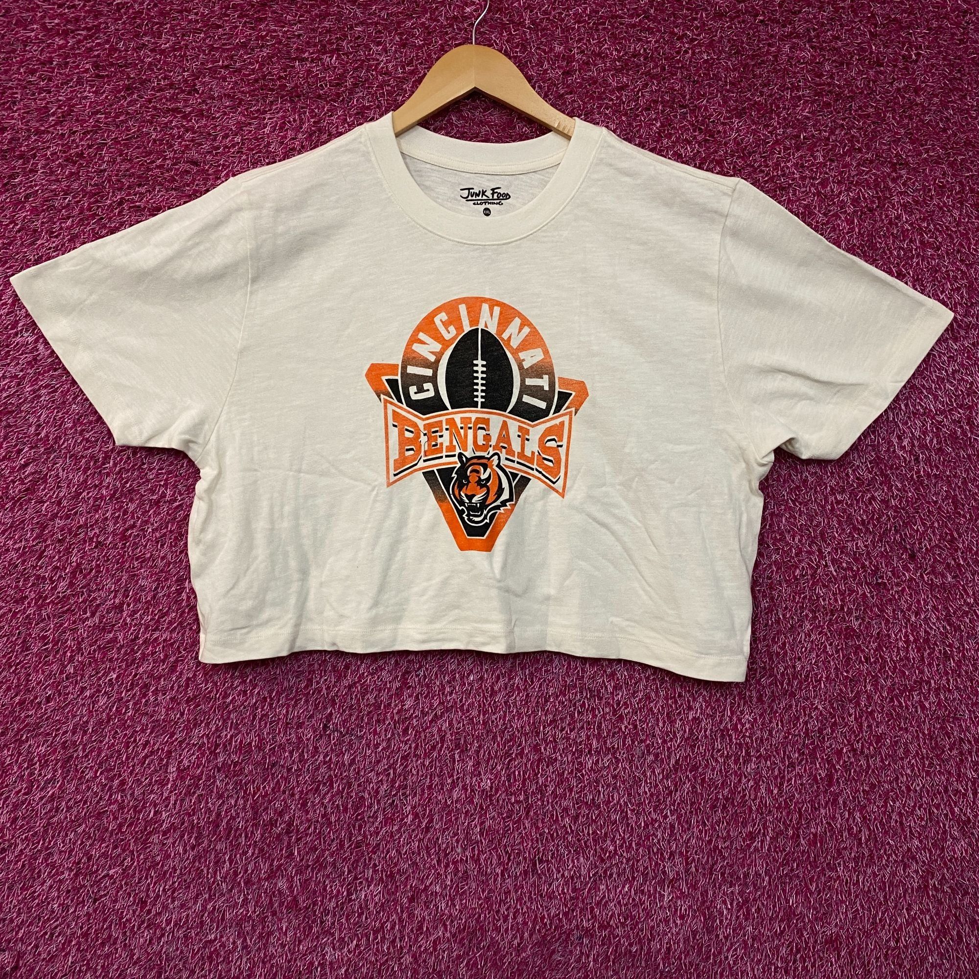 Junk Food Junk Food Clothing Women's NFL Cincinnati Bengals Mock Neck Size XXL / US 16-18 / IT 52-54 - 1 Thumbnail