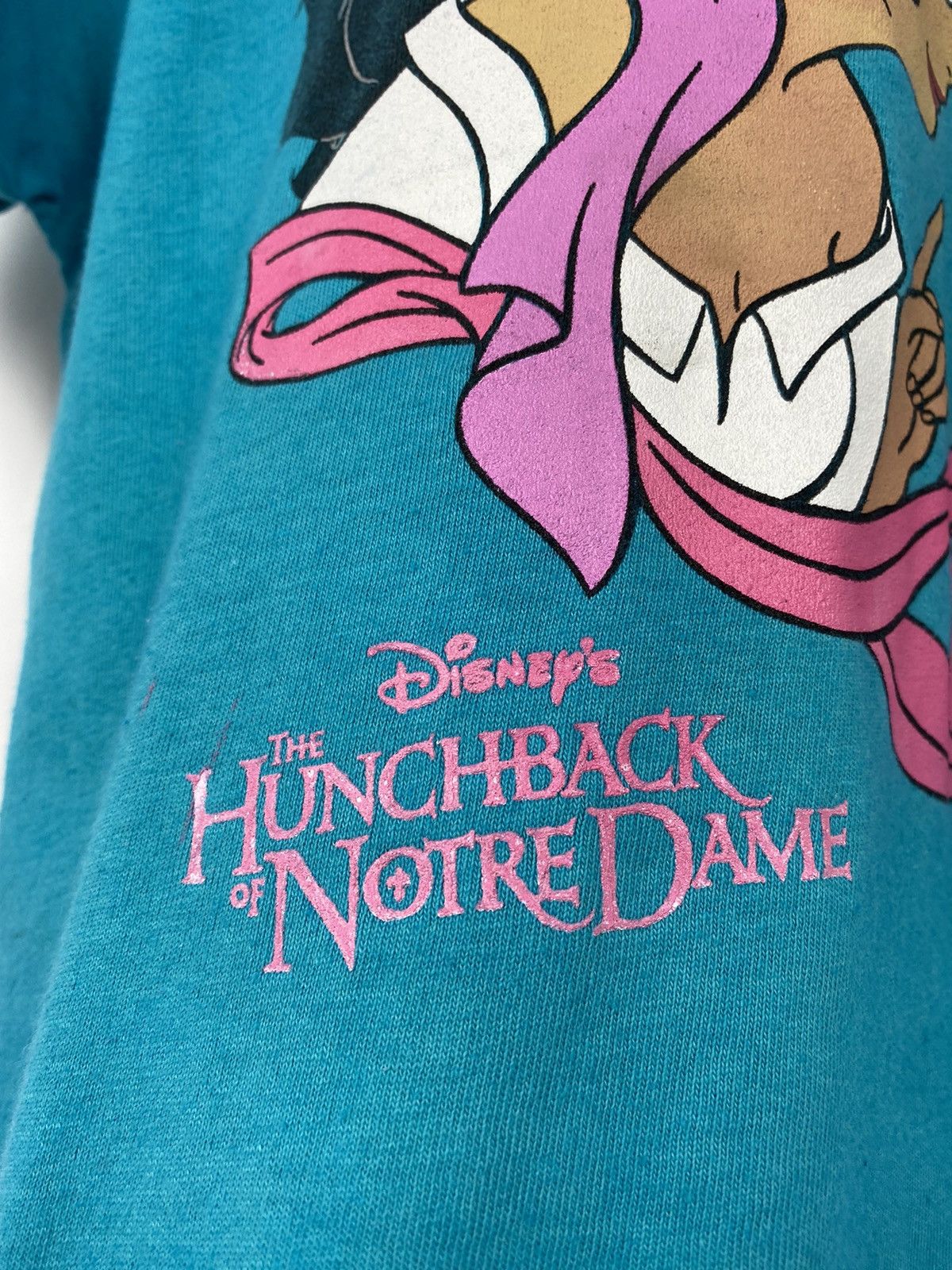 Disney Vintage The Hunchback of Notre Dame Disney T Shirt Tee Y2K Size US S / EU 44-46 / 1 - 3 Thumbnail