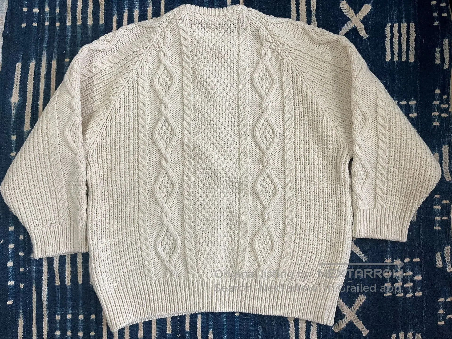 Visvim visvim ivory crew knit sweater. Size M / US 6-8 / IT 42-44 - 2 Thumbnail