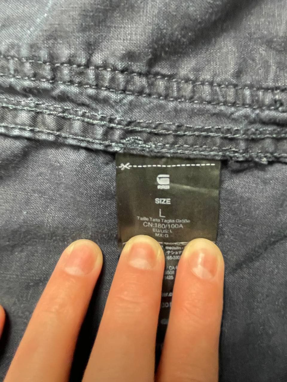 G-Star G-Star RAW Crotch Indigo Military Coat Size US L / EU 52-54 / 3 - 16 Thumbnail