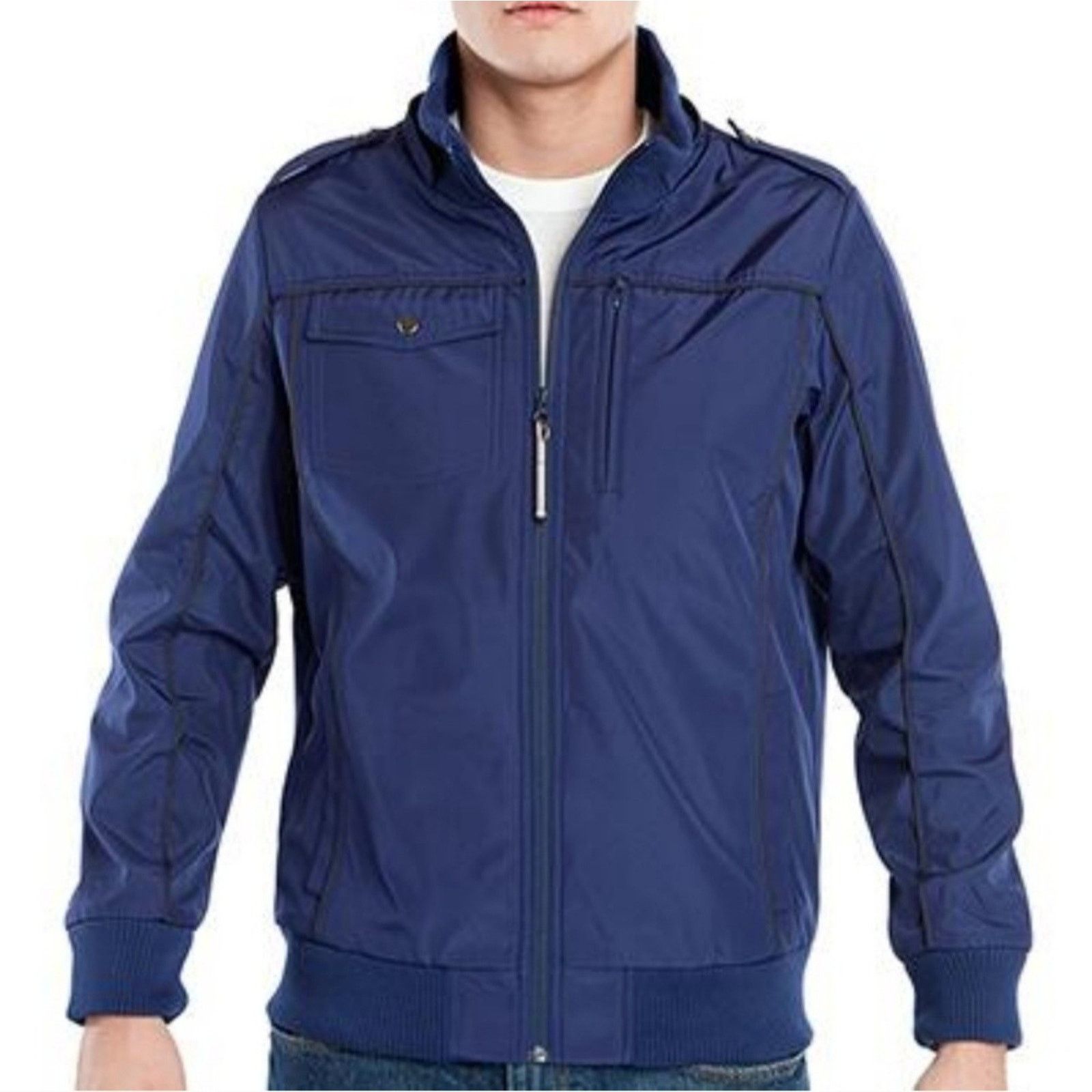Other BAUBAX Full Zip Hooded Travel Bomber Jacket Hoodie Blue L Size US L / EU 52-54 / 3 - 2 Thumbnail