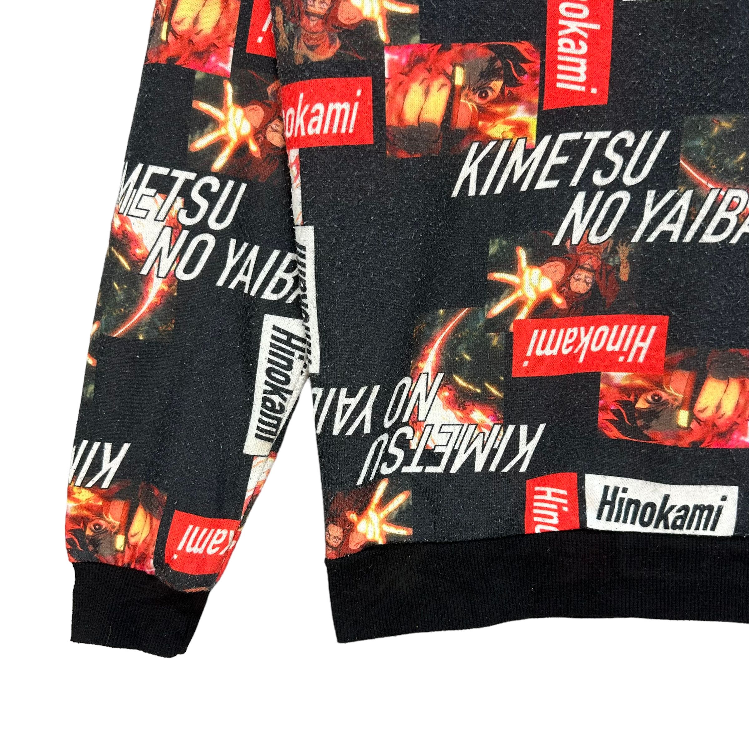 Vintage ANIME DEMON SLAYER FULLPRINT HOODIES #7759-169 Size US XS / EU 42 / 0 - 4 Thumbnail