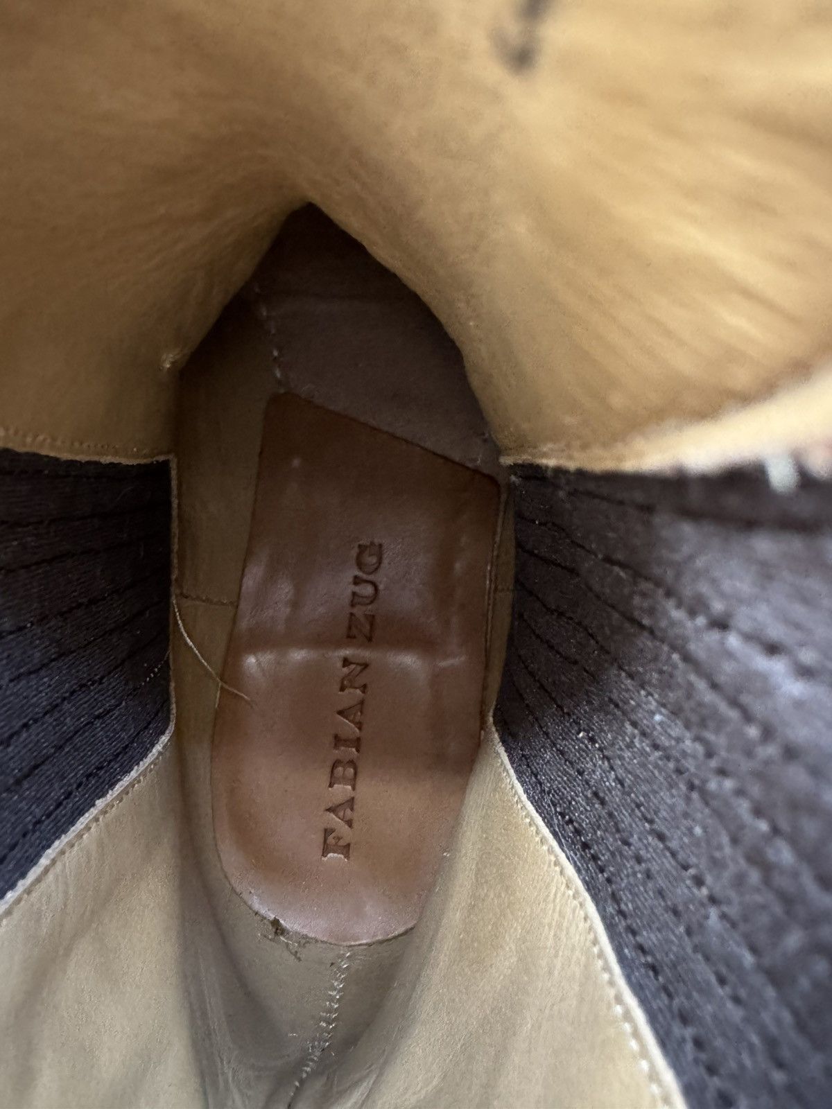 Other Suede Tan Chelsea Boots - Fabian Zug Size US 10 / EU 43 - 6 Thumbnail