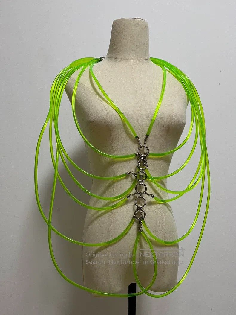 Japanese Brand Japanese Brand Fotus Green fluorescent tube necklace Size ONE SIZE - 3 Thumbnail