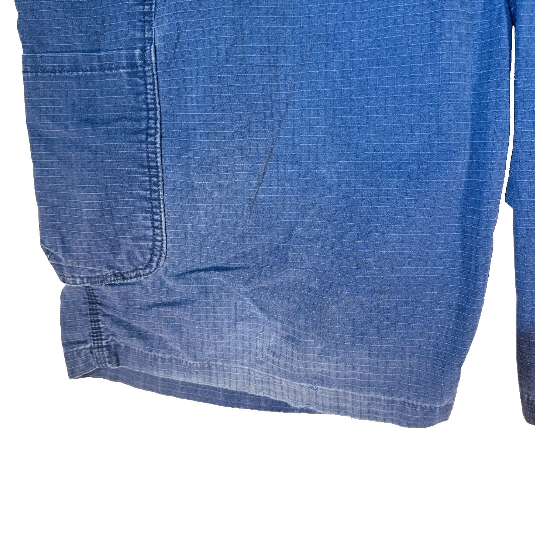Carhartt Carhartt Cargo Shorts Mens 46 Blue Relaxed Fit 8 Inseam Canvas Pockets Cargo Shorts Mens Blue 46 Inseam 8 Summer Workwear Carhartt Logo Patch Mens Size US 30 / EU 46 - 6 Thumbnail