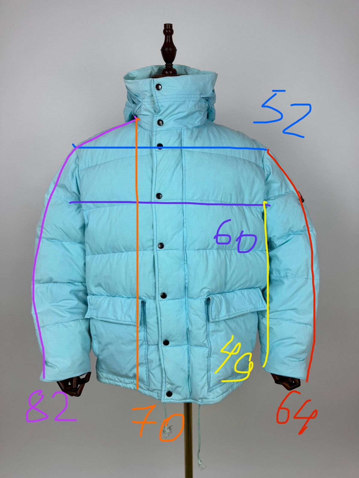 Other Maul vintage puffer Mens blue Down SKI Jacket outdoor s Size US XL / EU 56 / 4 - 19 Thumbnail