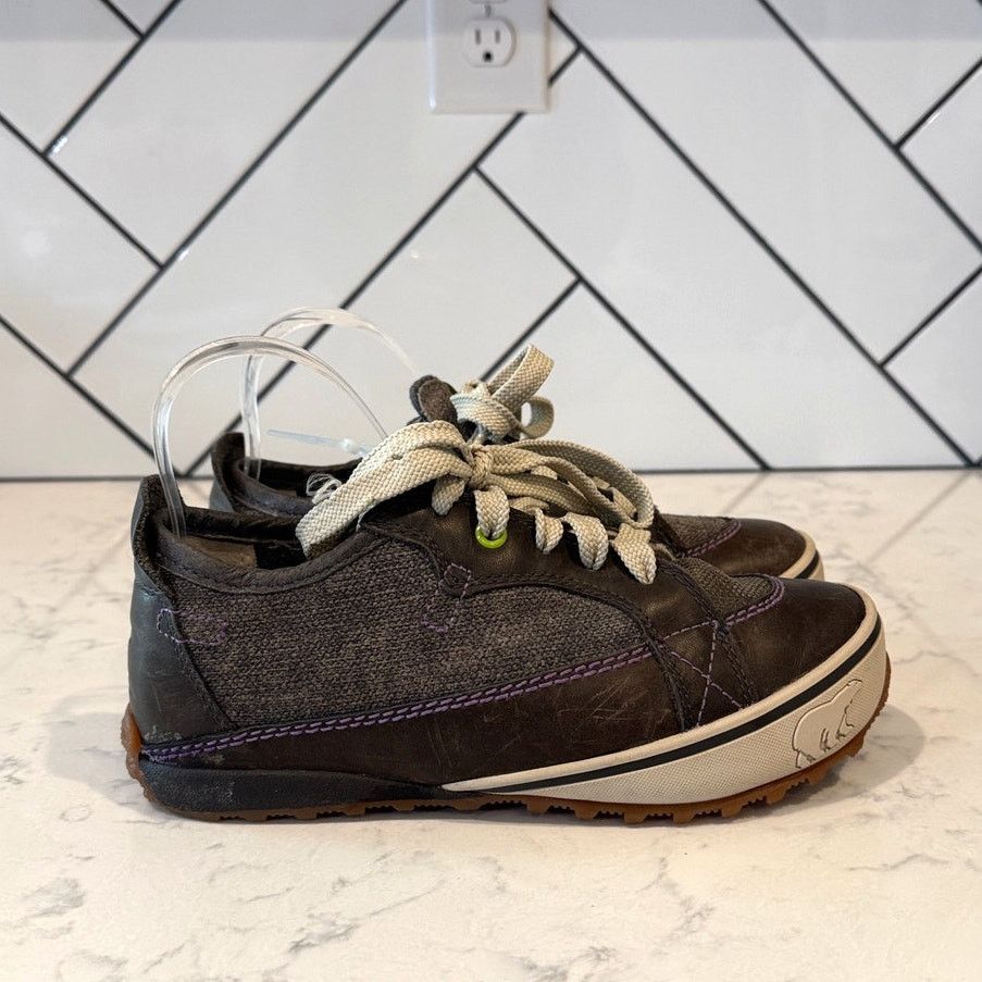 SOREL Sorel Mackenzie leather wool hiking sneakers size 7 Size US 7 / IT 37 - 1 Thumbnail