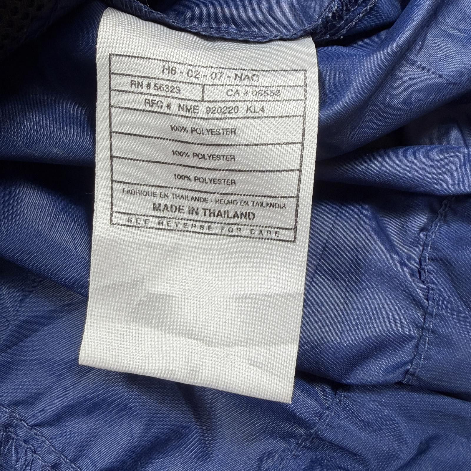 Nike Vintage 90s Nike Clima Fit Windbreaker Jacket Navy Zip Mens Size US L / EU 52-54 / 3 - 10 Thumbnail