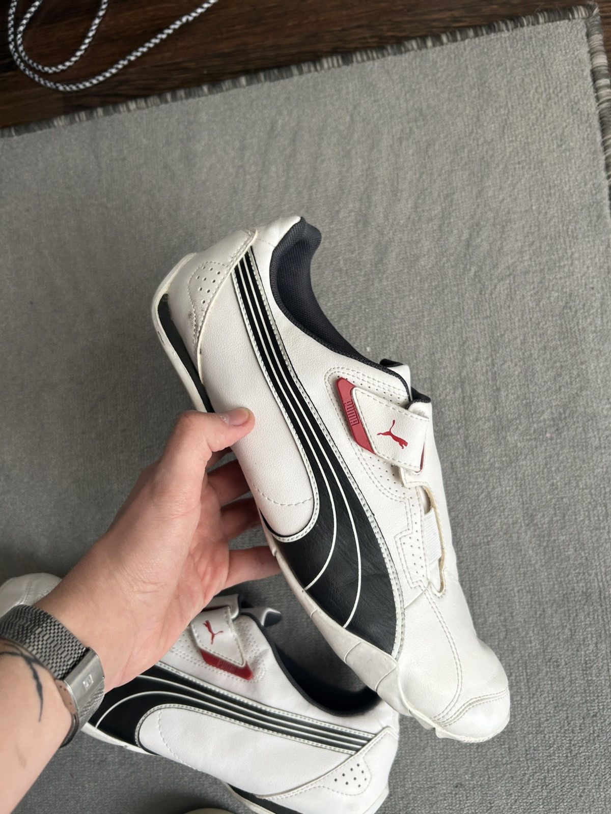 Puma × Vintage Rare Vintage Puma Mostro mid 90`s y2k sneakers Size US 10.5 / EU 43-44 - 4 Thumbnail