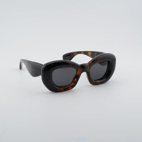 Loewe Loewe LW40117I 52A Sunglasses Dark Havana/Black Cat Eye Size ONE SIZE - 5 Thumbnail